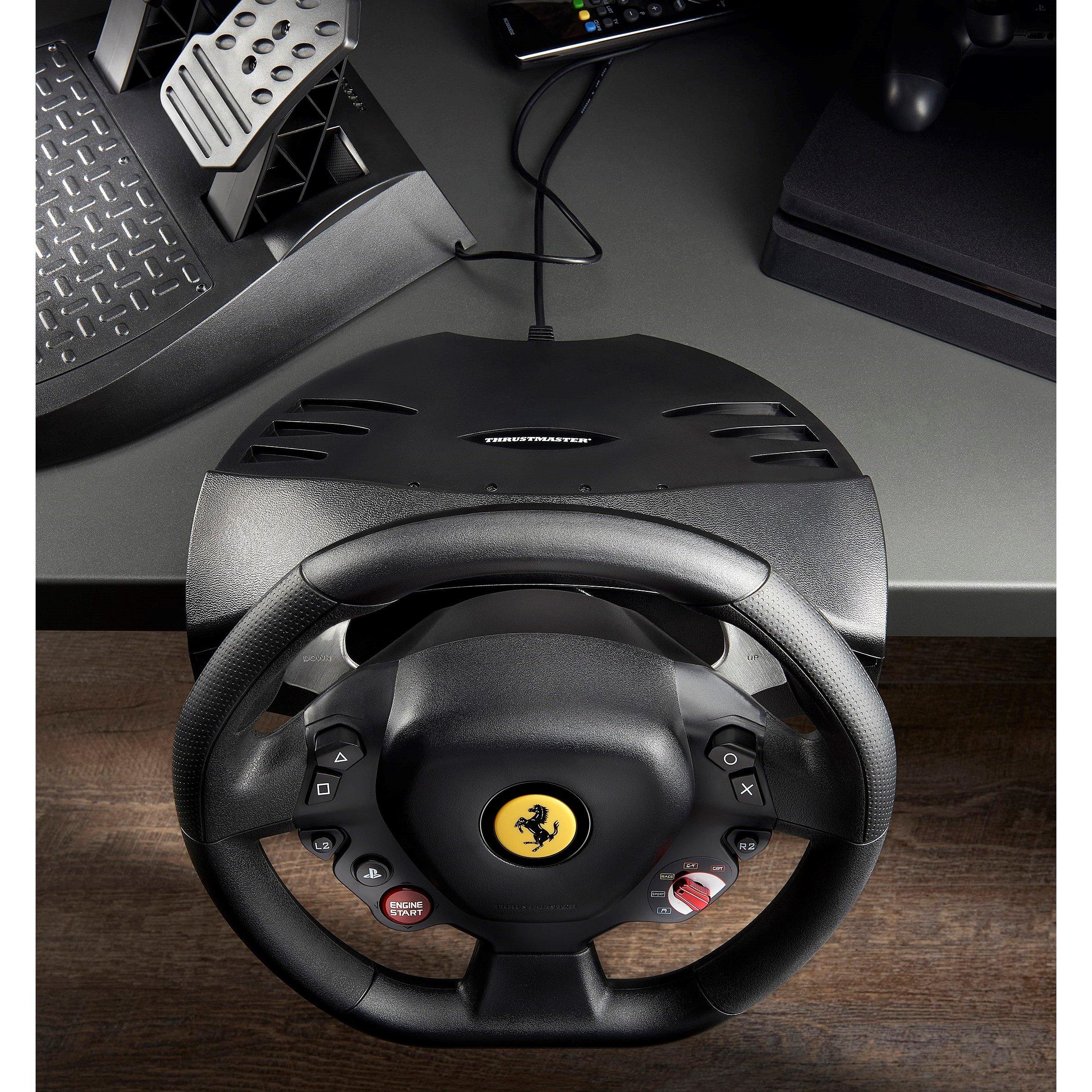 Schwarz - Thrustmaster - T80 Ferrari 488 GTB Edition Wheel - 9