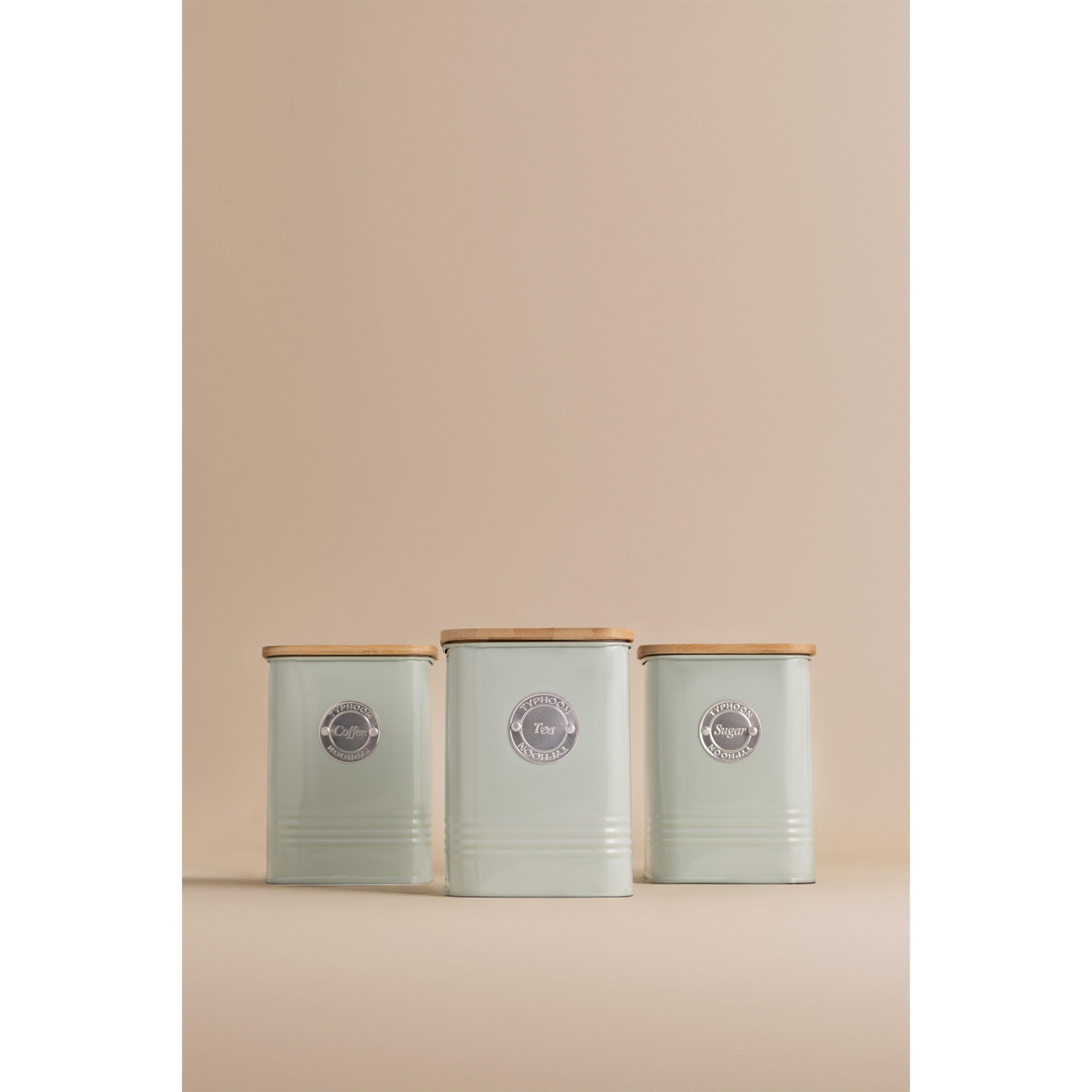 Typhoon Living Squircle Mint Tea/coffee/sugar Set