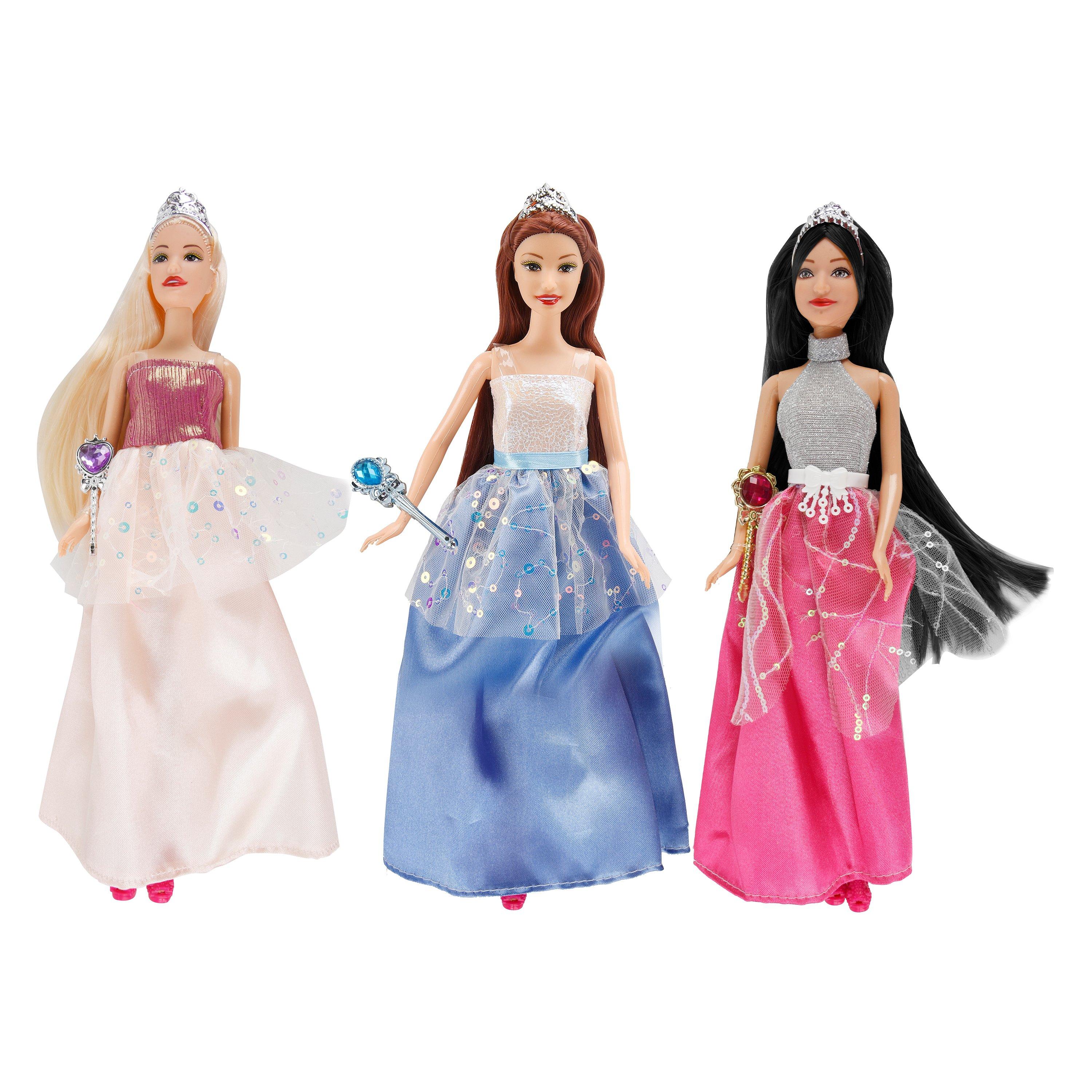 Multi - Toylife - TL 3Pack Fashion Princess Dolls 00 - 1