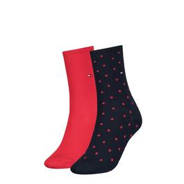 Tommy Hilfiger Tommy Hilfiger Dot Crew Socks 2 Pack Ladies