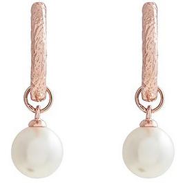 Olivia Burton Olivia Burton Antique Pearl Charm Hoops