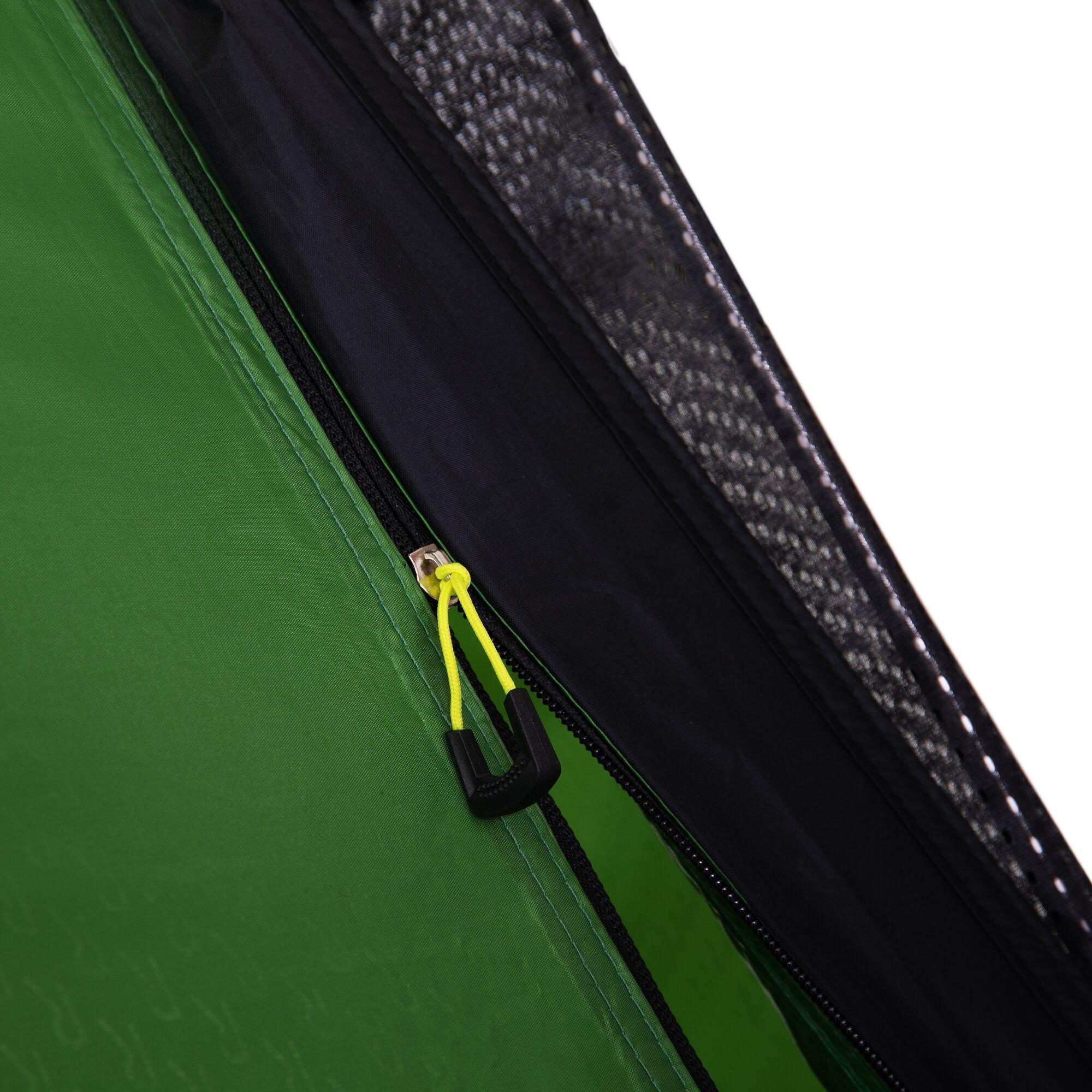 Alpine Green - Regatta - Montegra Geo 3 Person Dome Tent - 11