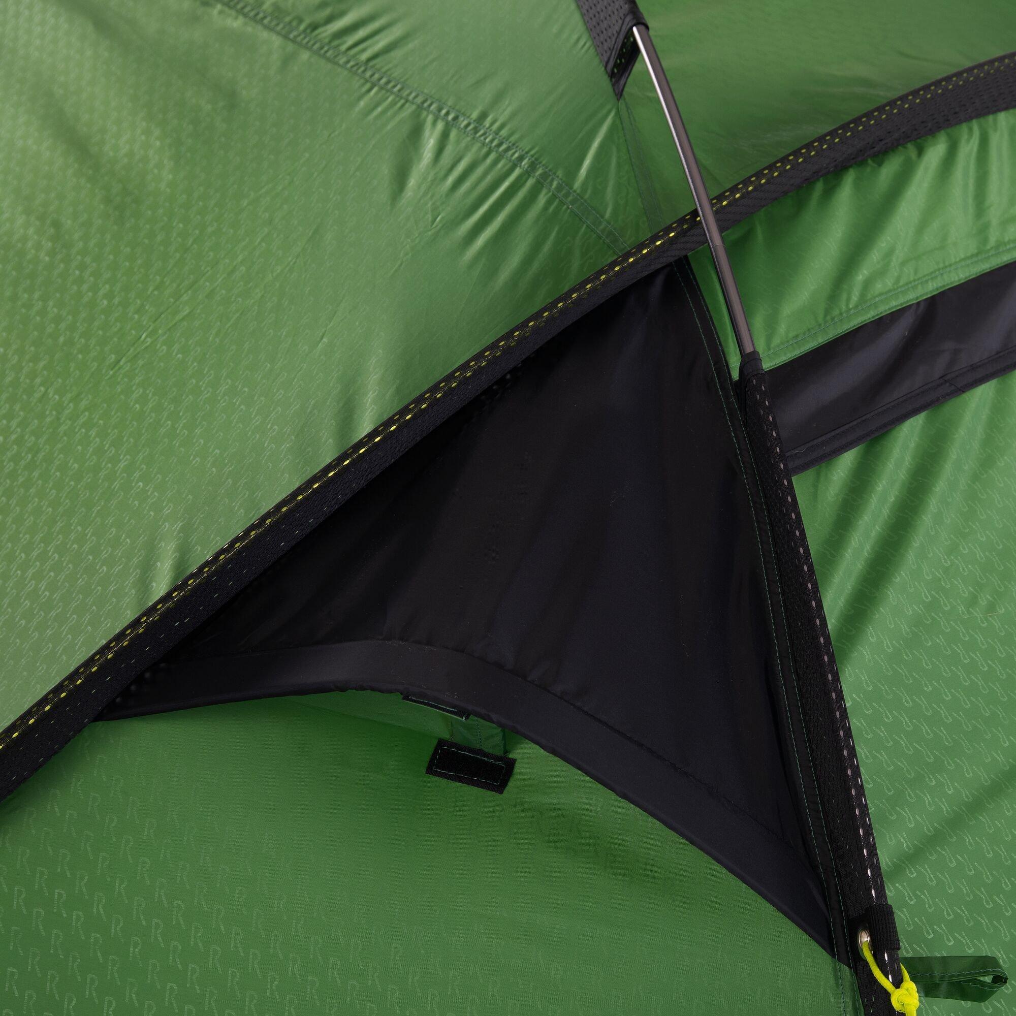 Alpine Green - Regatta - Montegra Geo 3 Person Dome Tent - 9