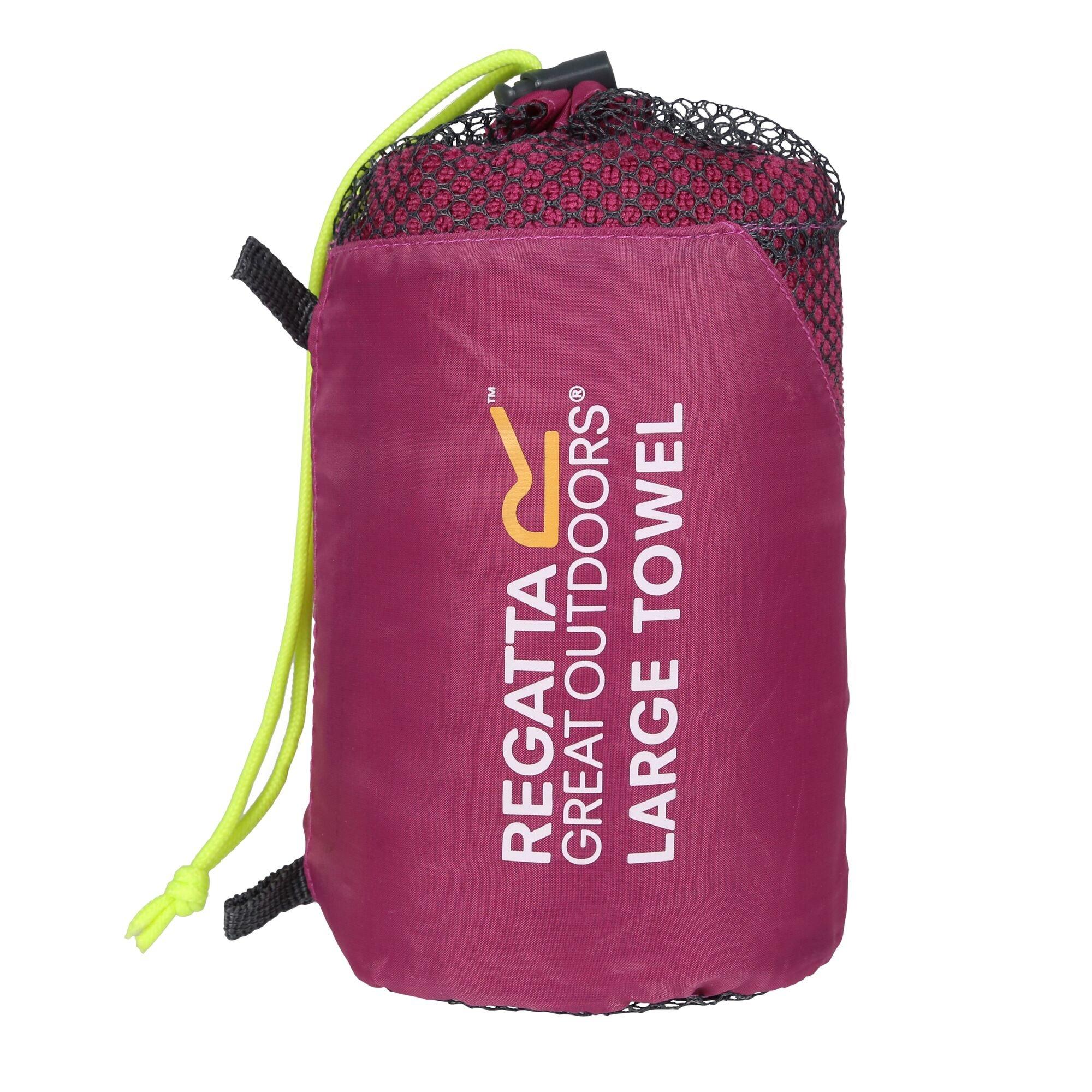 Dark Cerise - Regatta - Compact Large Travel Towel - 2