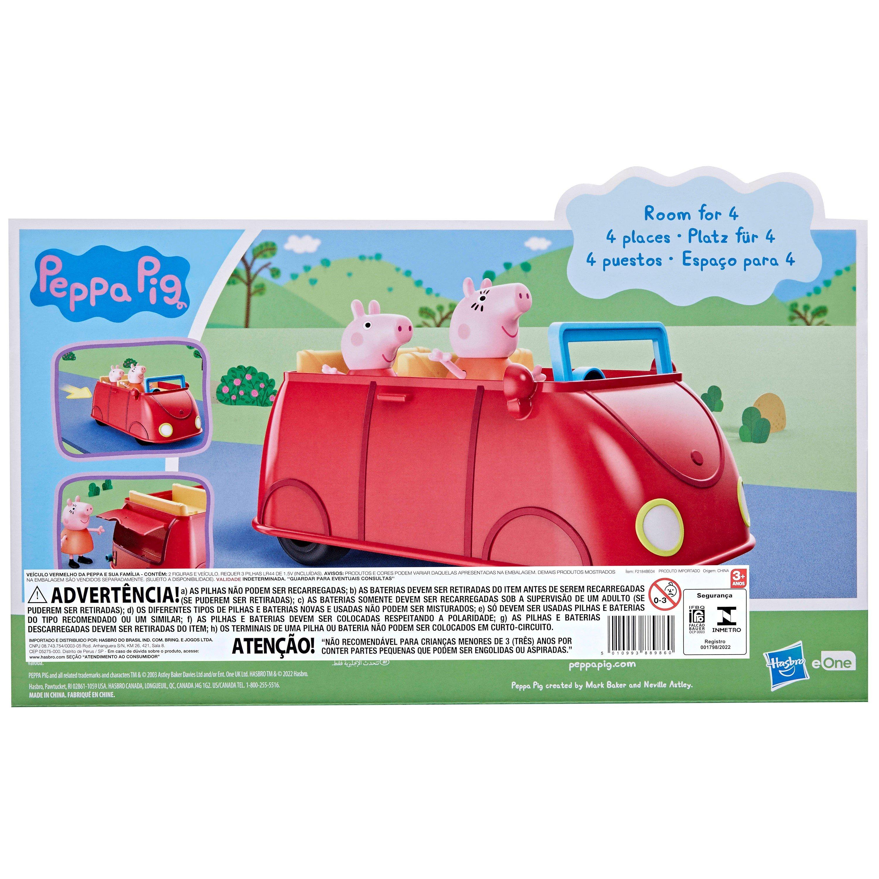 Merchandise - Peppa Pig - Peppa-s Family Red Car - 2