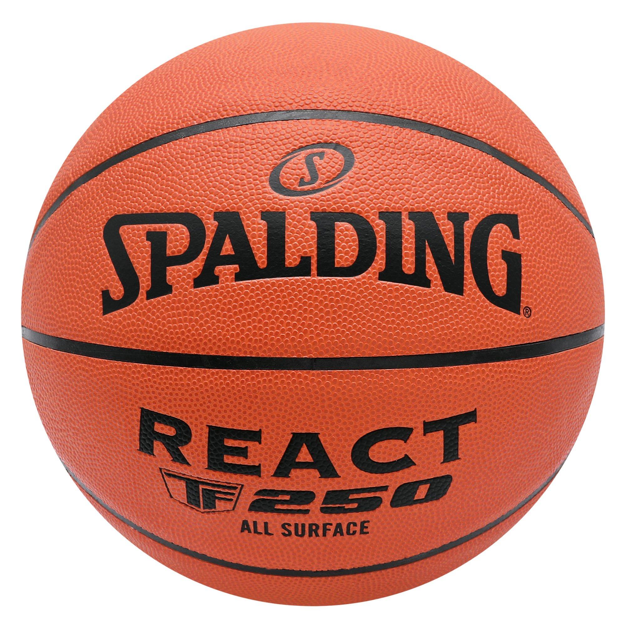 Orange - Spalding - React TF-250 Basketball - 1