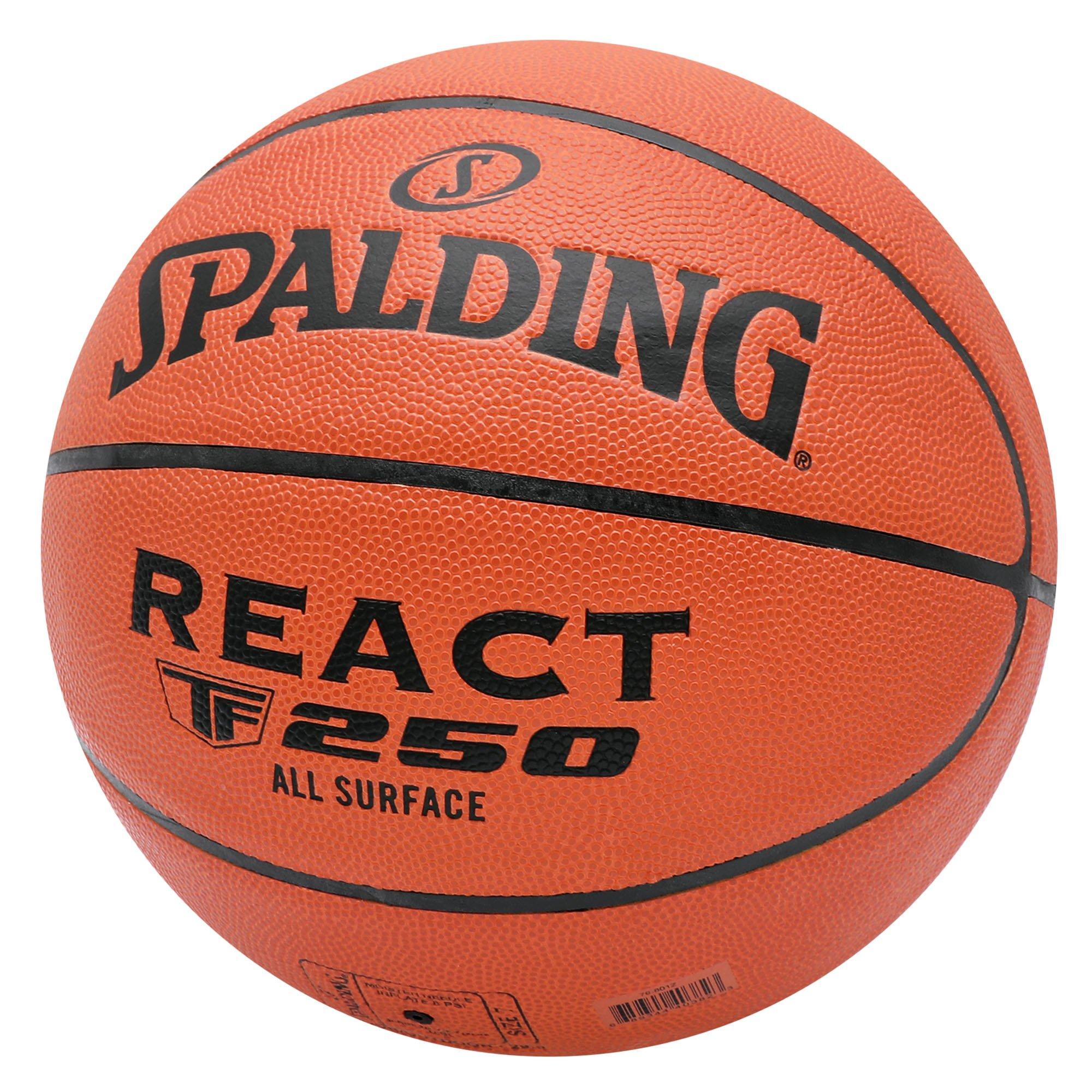 Orange - Spalding - React TF-250 Basketball - 2