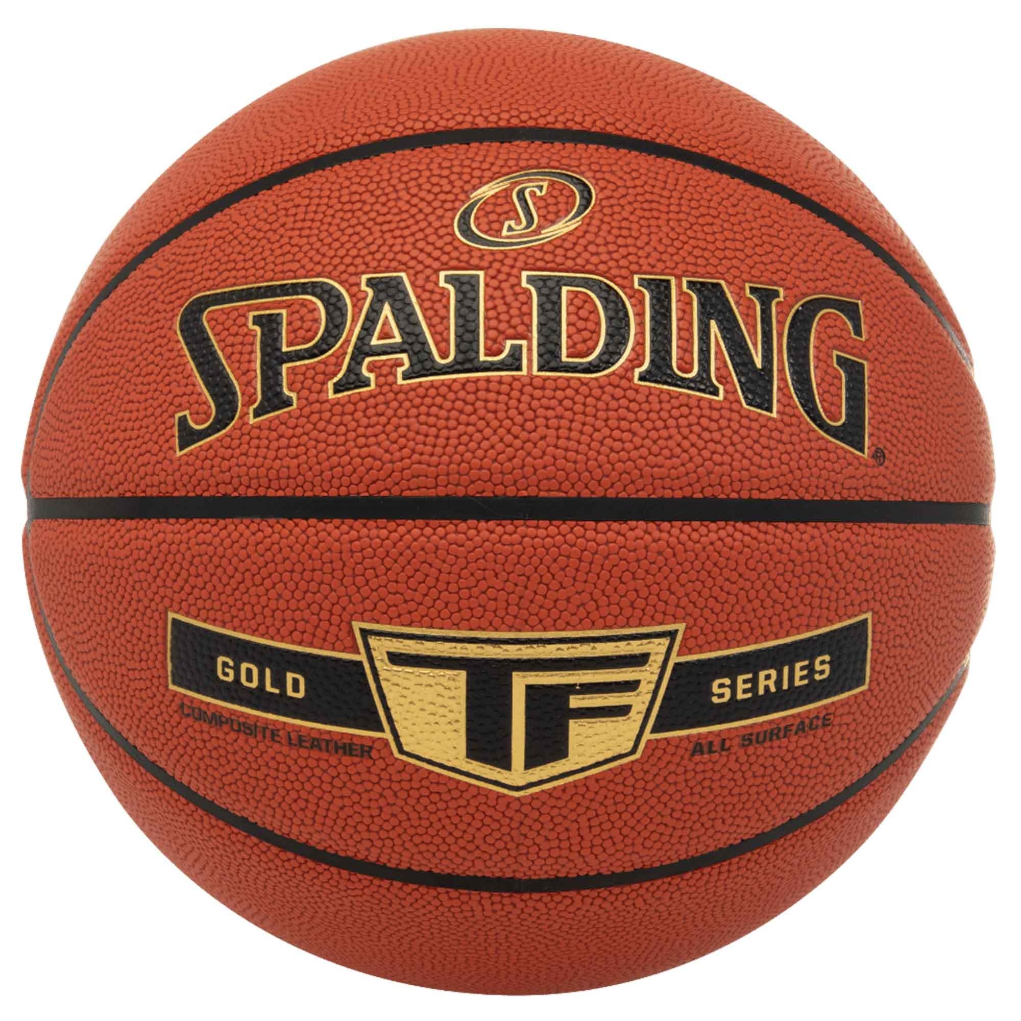 Orange - Spalding - Top Flite Gold Composite Basketball