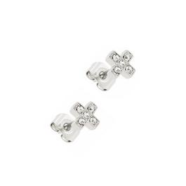 All We Are Chakana Inca Cross Stud Earrings