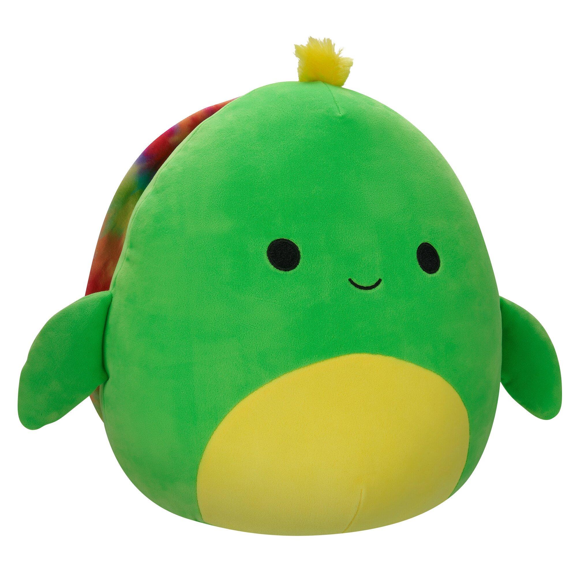 Varer - Squishmallows - Original Squishmallows 12-Inch - Lars the Neon Green Turtle with Neon Tie-Dye Shell Plush - 2