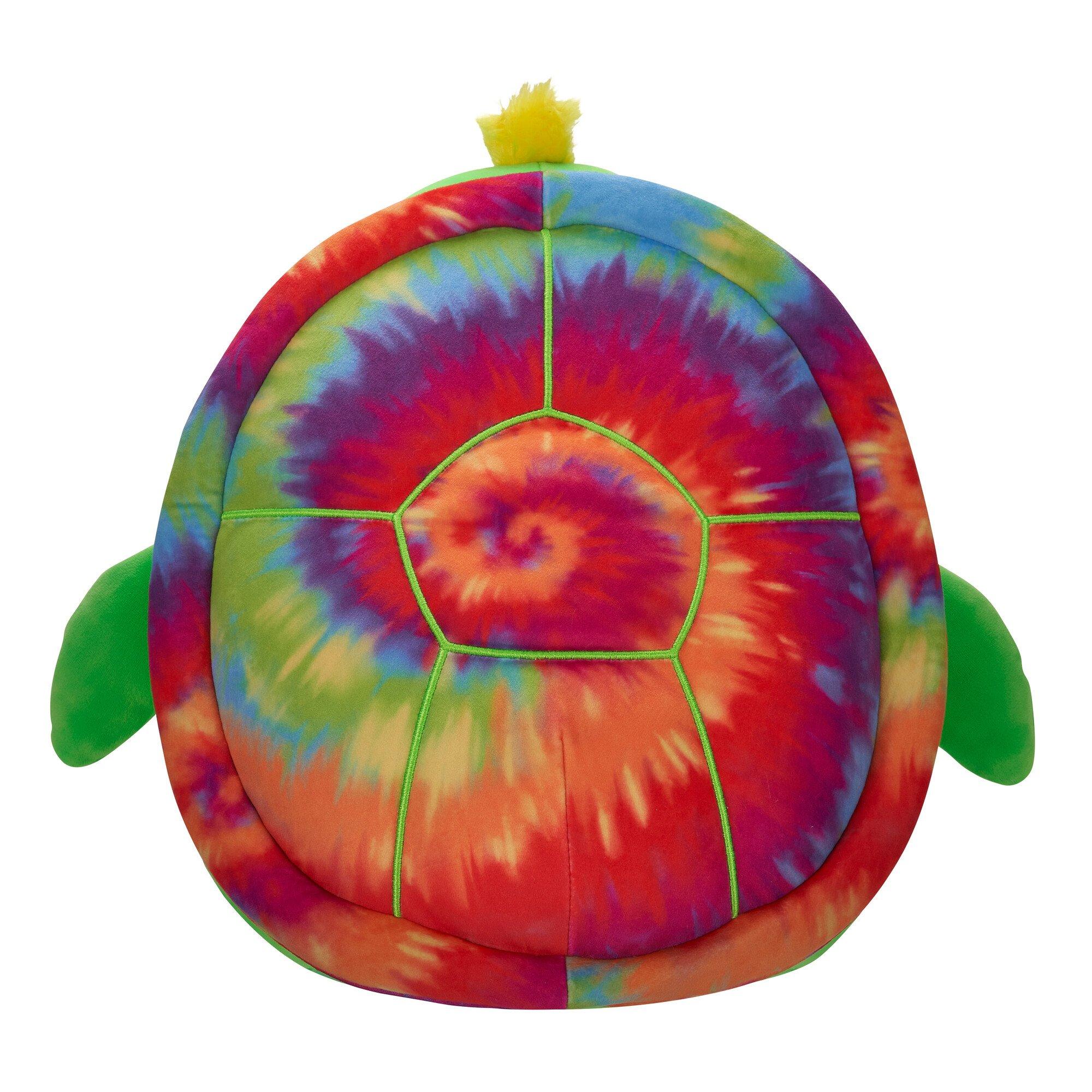 Varer - Squishmallows - Original Squishmallows 12-Inch - Lars the Neon Green Turtle with Neon Tie-Dye Shell Plush - 4
