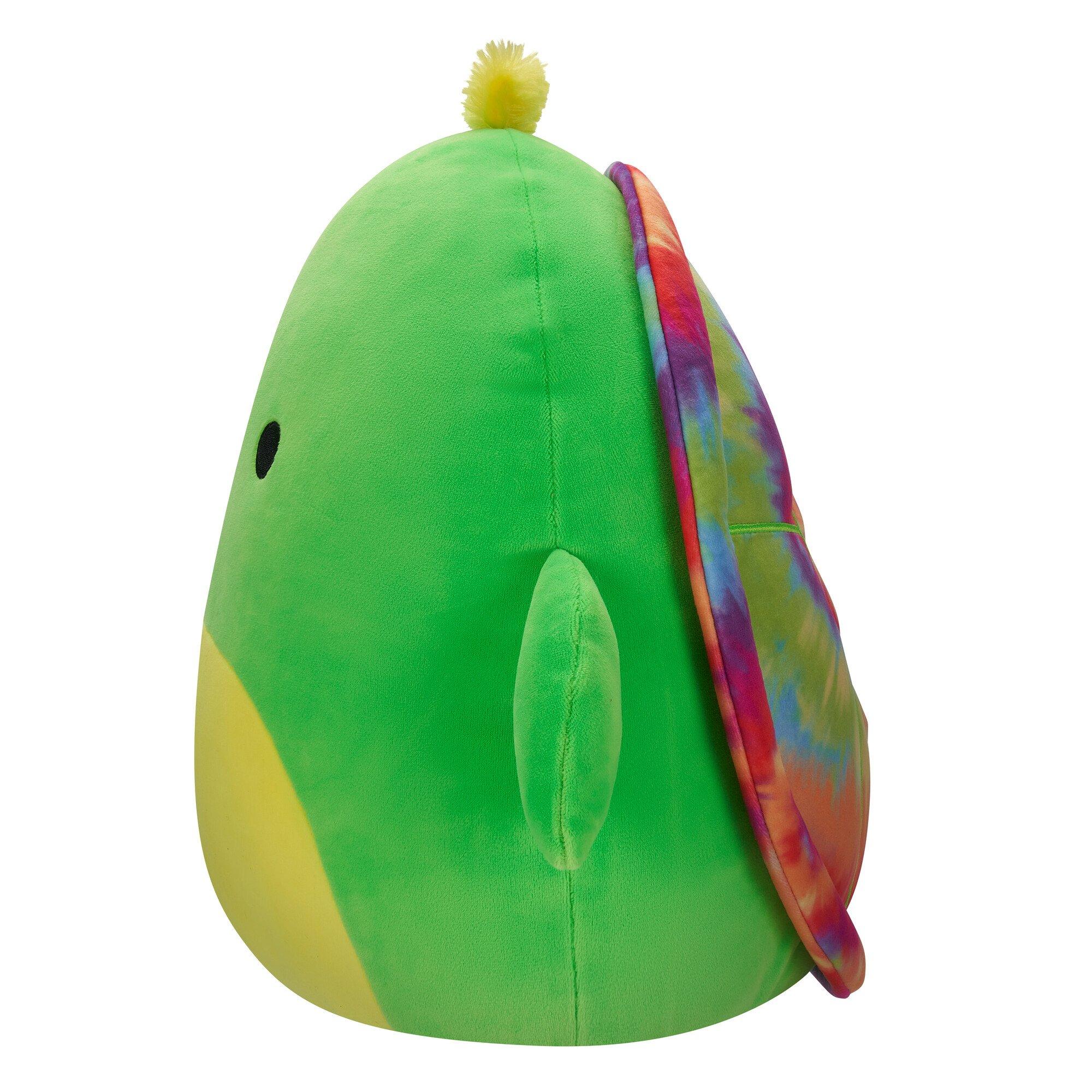 Varer - Squishmallows - Original Squishmallows 12-Inch - Lars the Neon Green Turtle with Neon Tie-Dye Shell Plush - 5