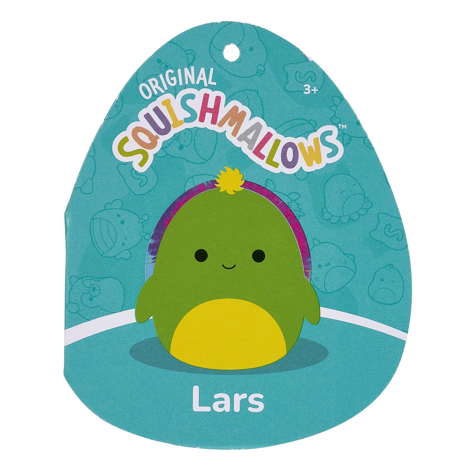 Varer - Squishmallows - Original Squishmallows 12-Inch - Lars the Neon Green Turtle with Neon Tie-Dye Shell Plush - 7