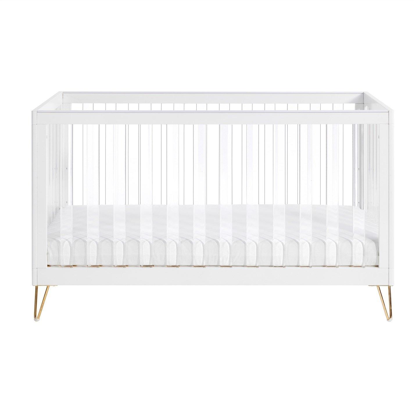 Acrylic - Babymore - Kimi XL Acrylic Cot Bed - 7