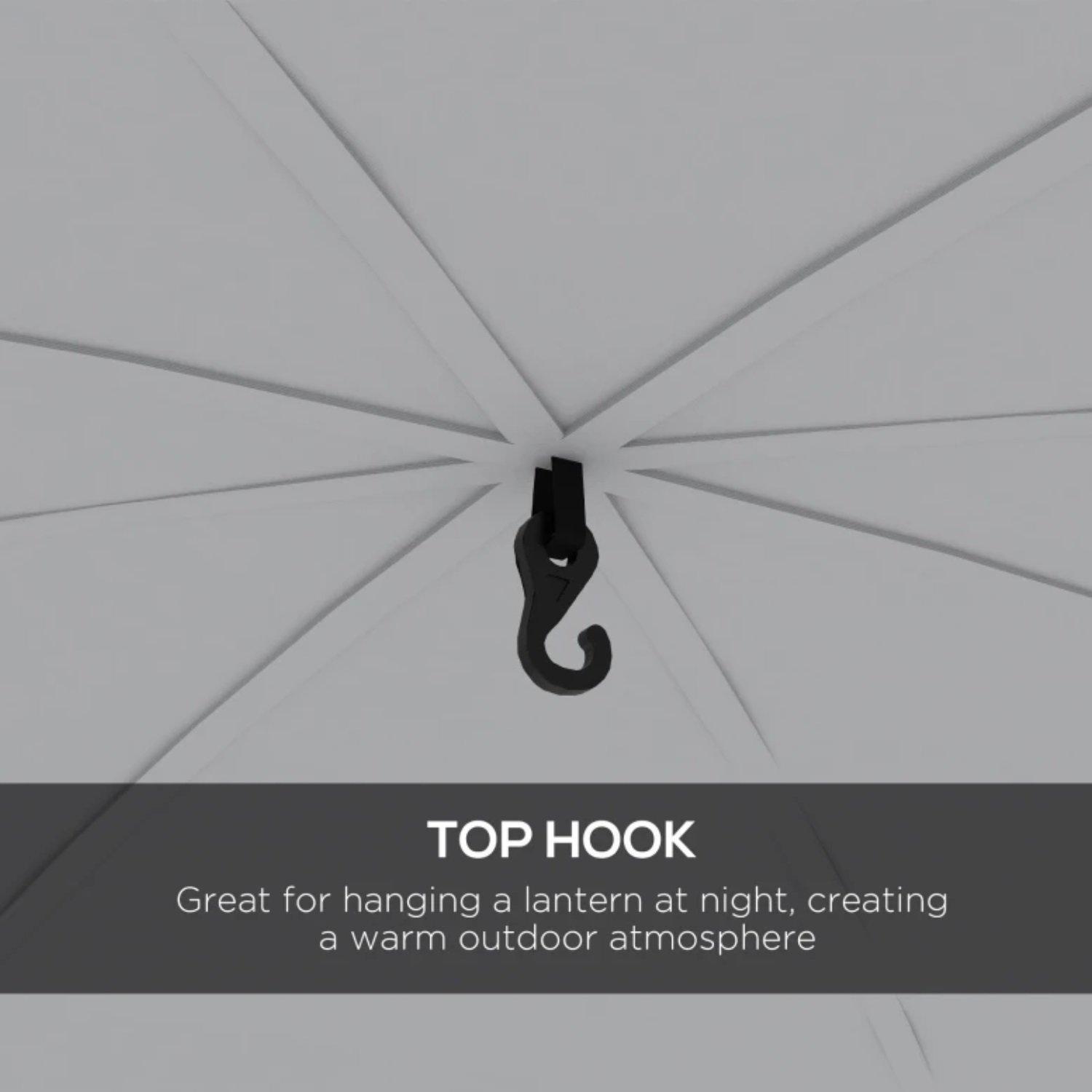 Green - Outsunny - 3.5 x 3.5M Event Shelter Gazebo - 5