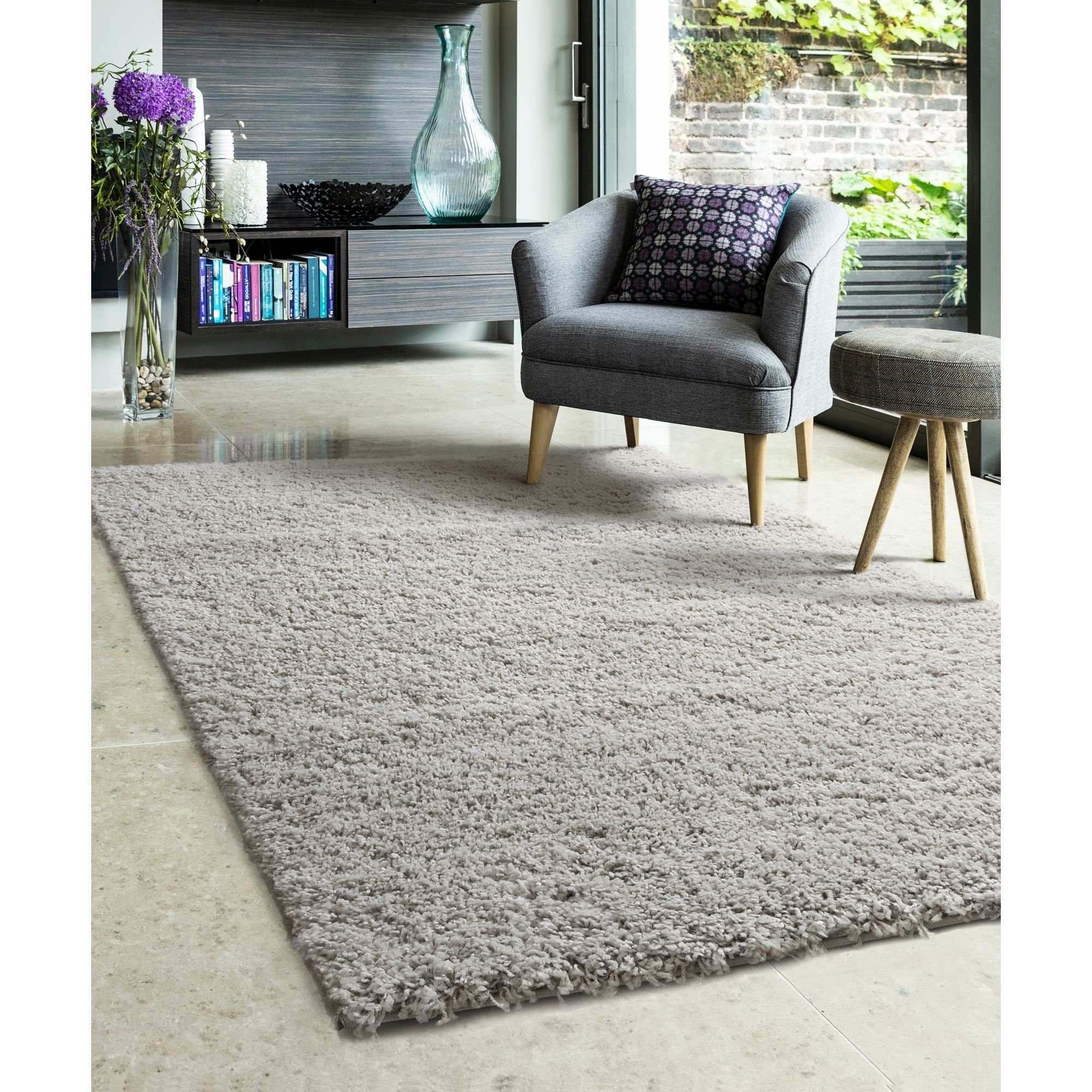 Homemaker  Delta Shaggy Rug41 - Natural - 200x290cm