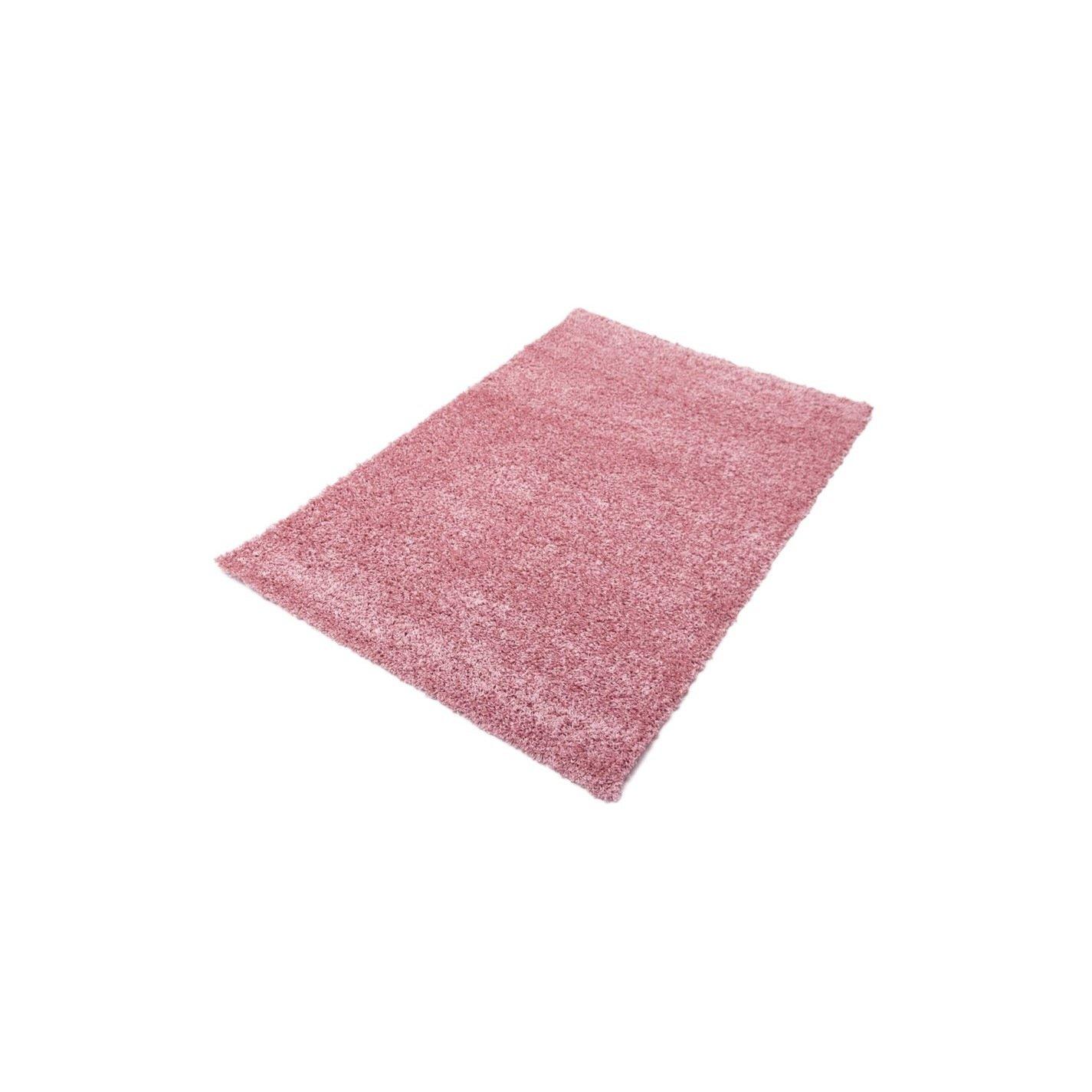 Blush Pink - Studio - Delta Shaggy Rug41 - 5