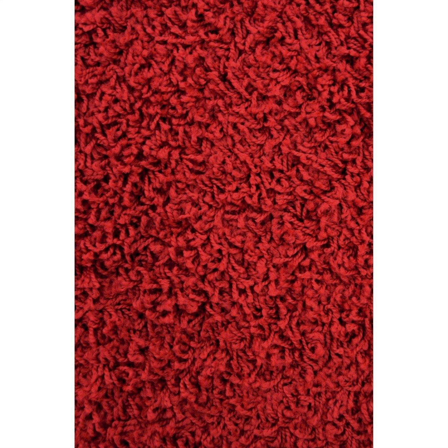 Red - Homemaker - Delta Shaggy Rug41 - 2