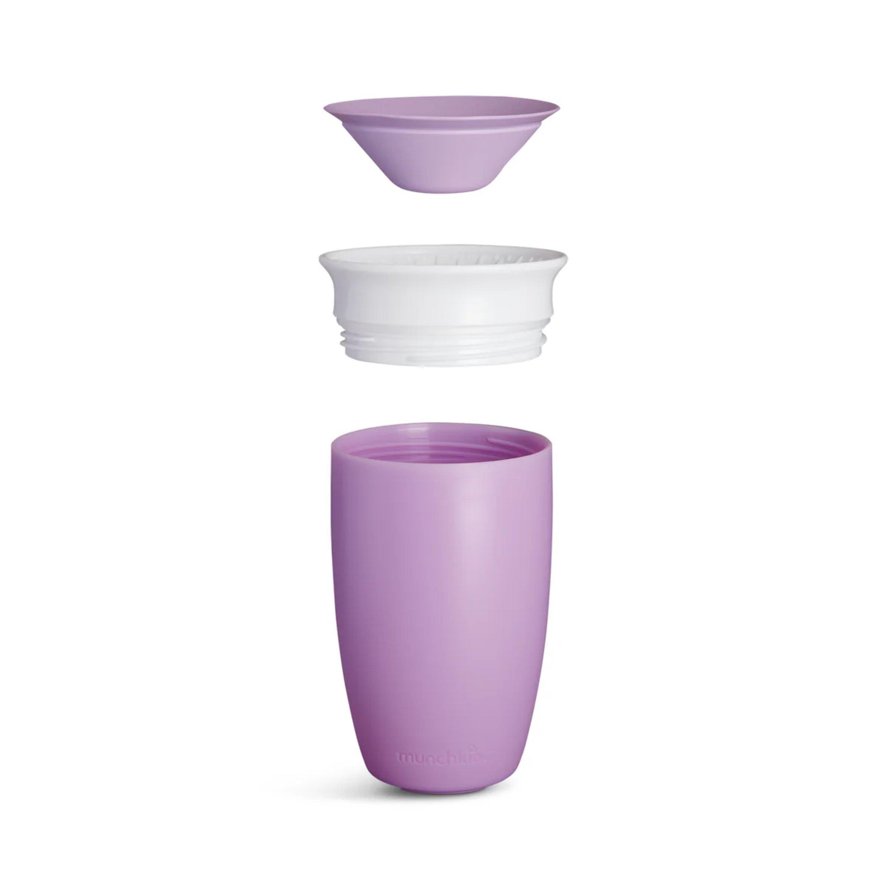 Pink - Munchkin - Miracle 360 Sippy Cup 2 pack Pink/Purple - 2