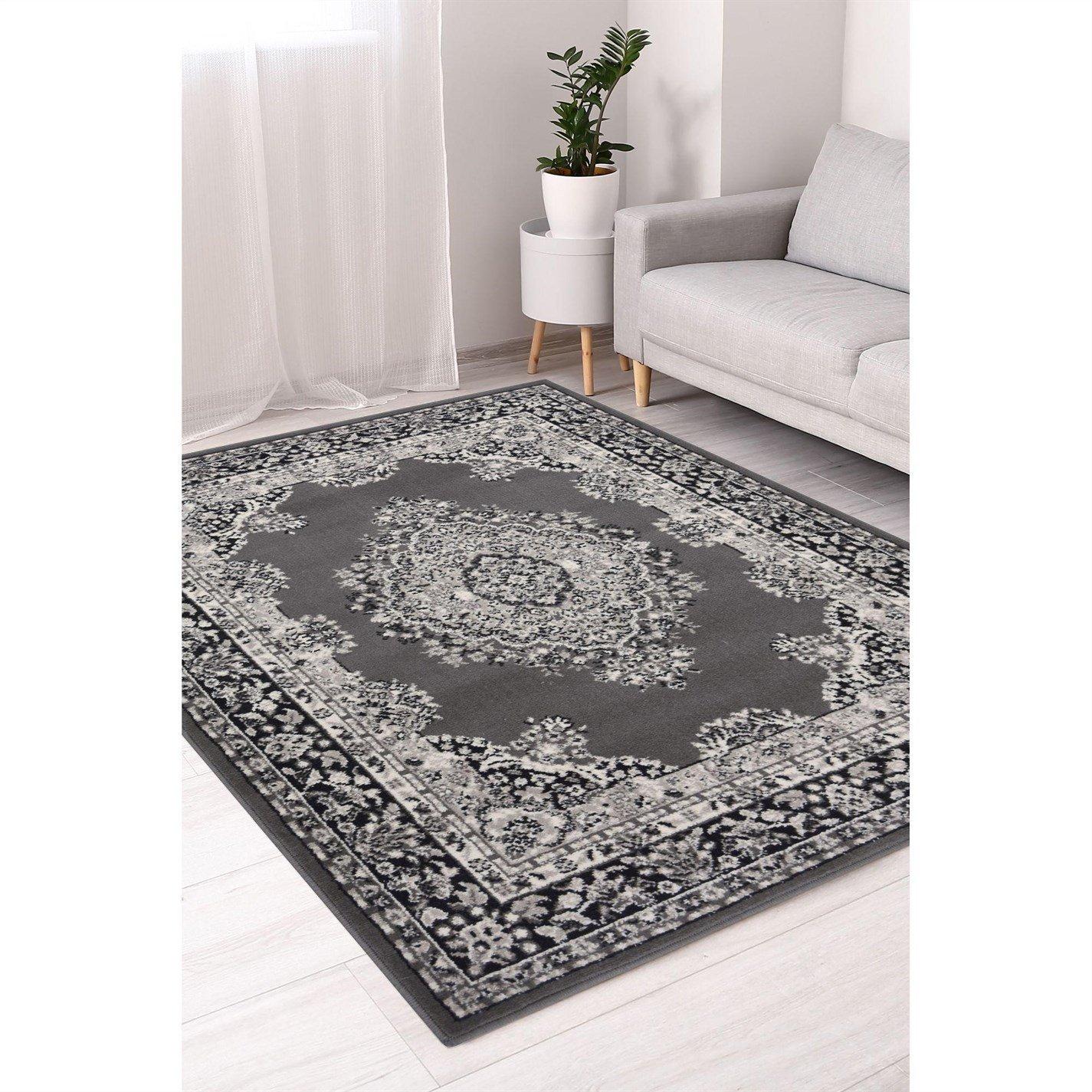Grey - Homemaker - Bolan Grey Rug - 1