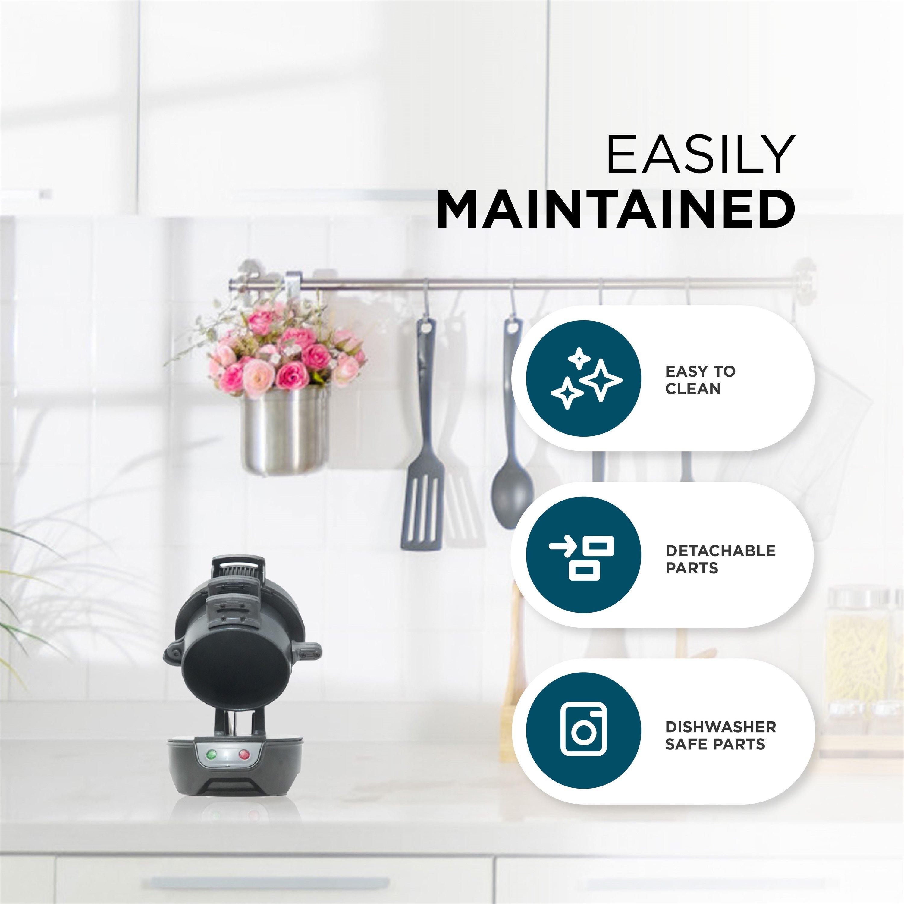 Black - DMD Collective - Breakfast Muffin Maker - 5