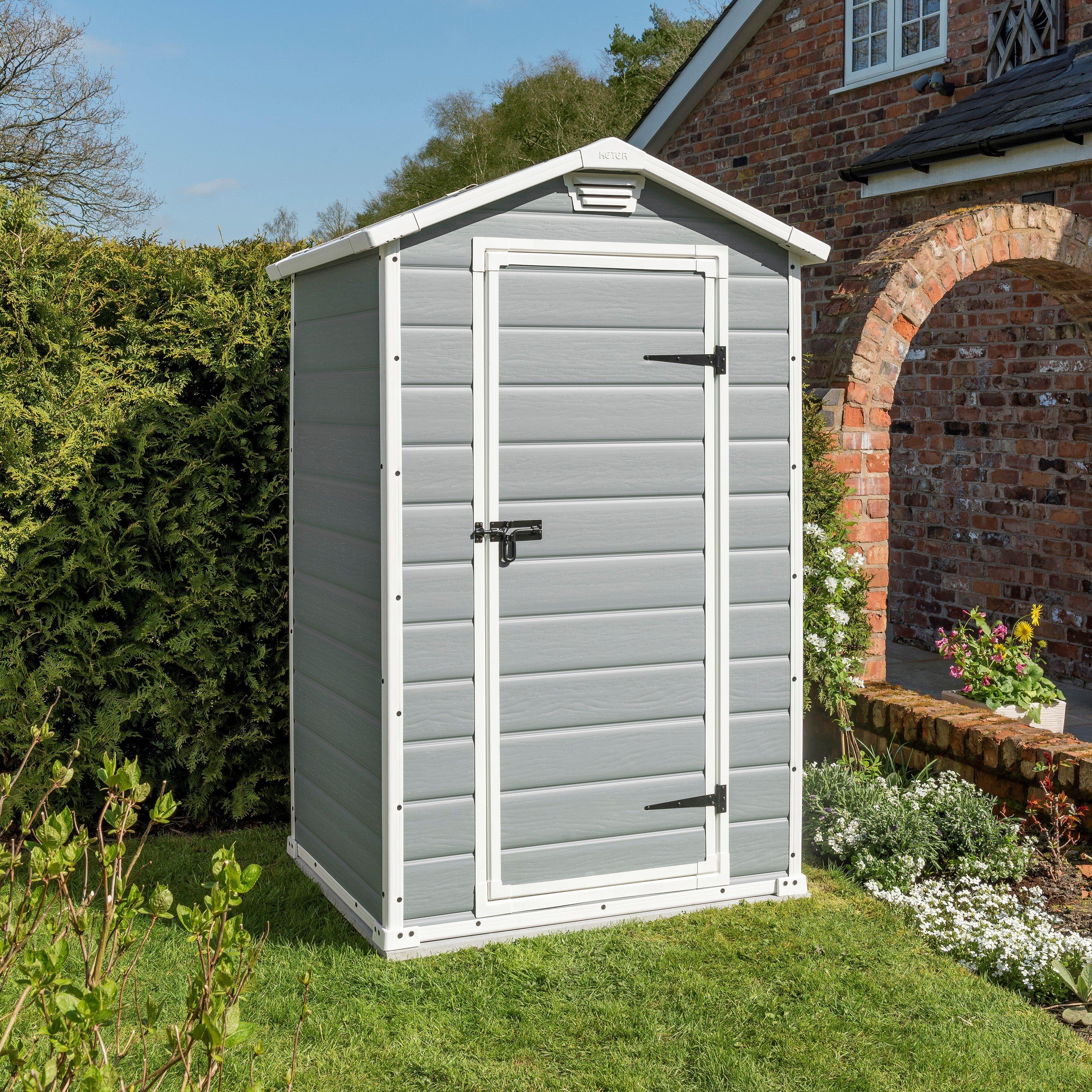 Grey - Keter - Manor 4x3ft Shed - 3