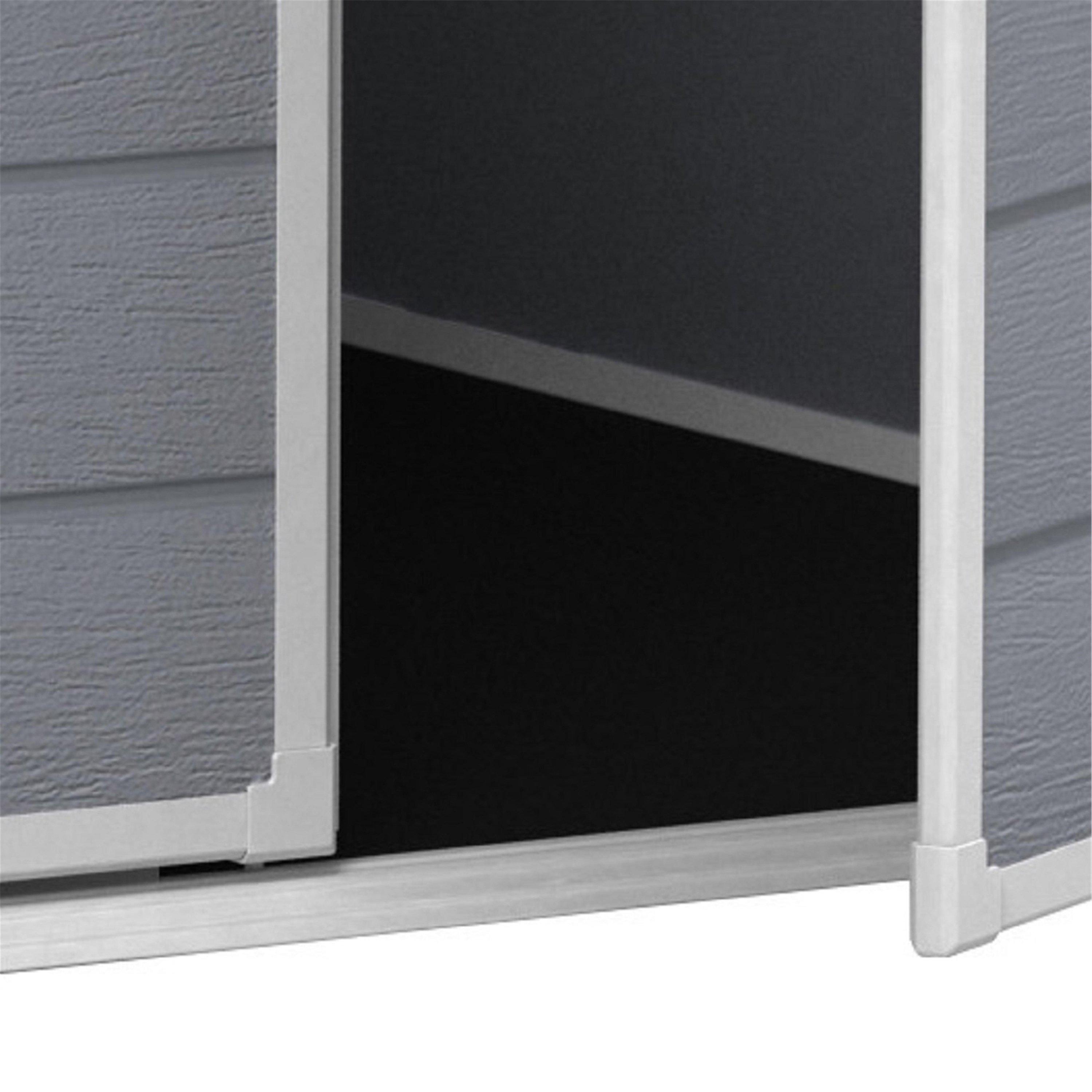 Grey - Keter - Manor Grey Shed 6x5ft - 7
