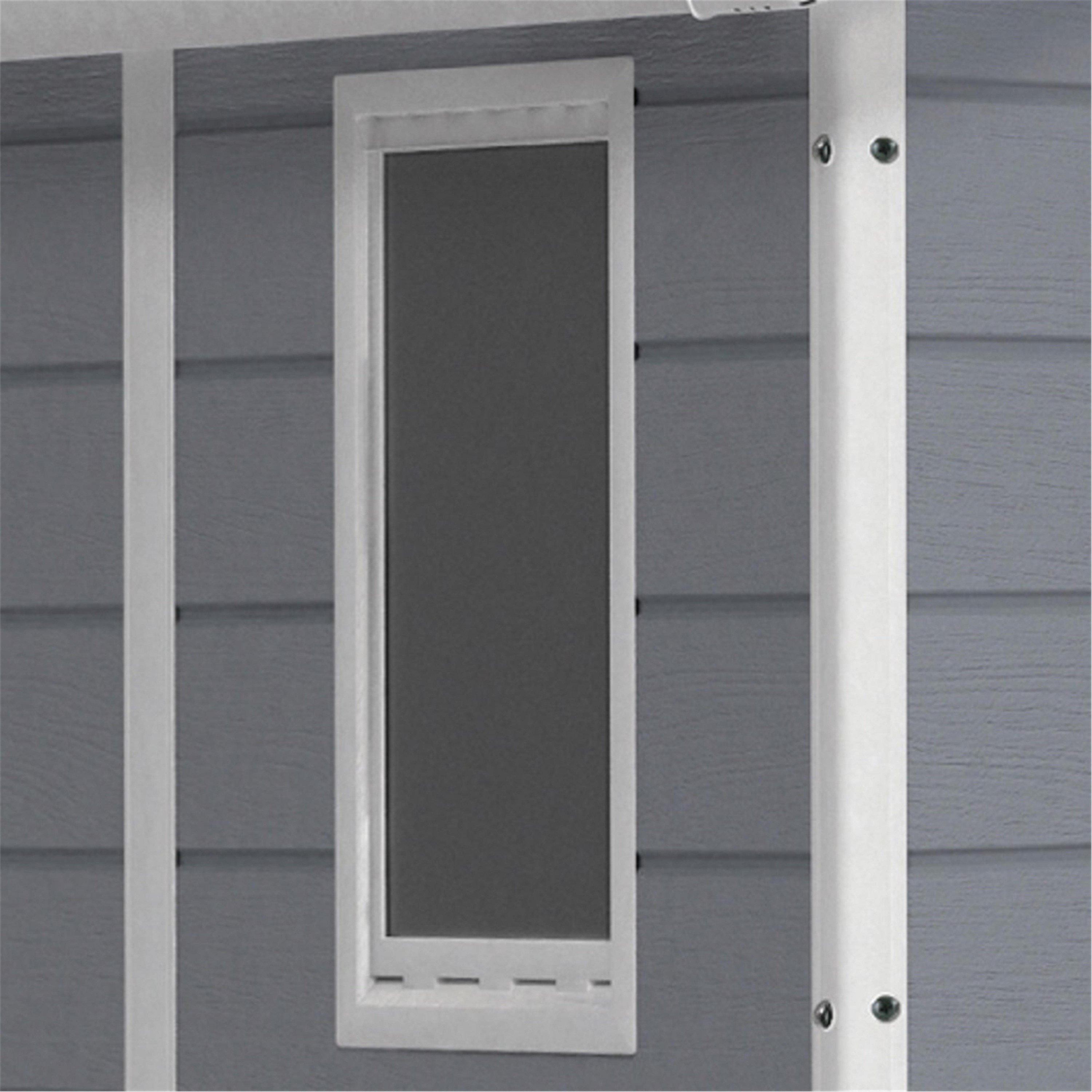 Grey - Keter - Manor Grey Shed 6x5ft - 8