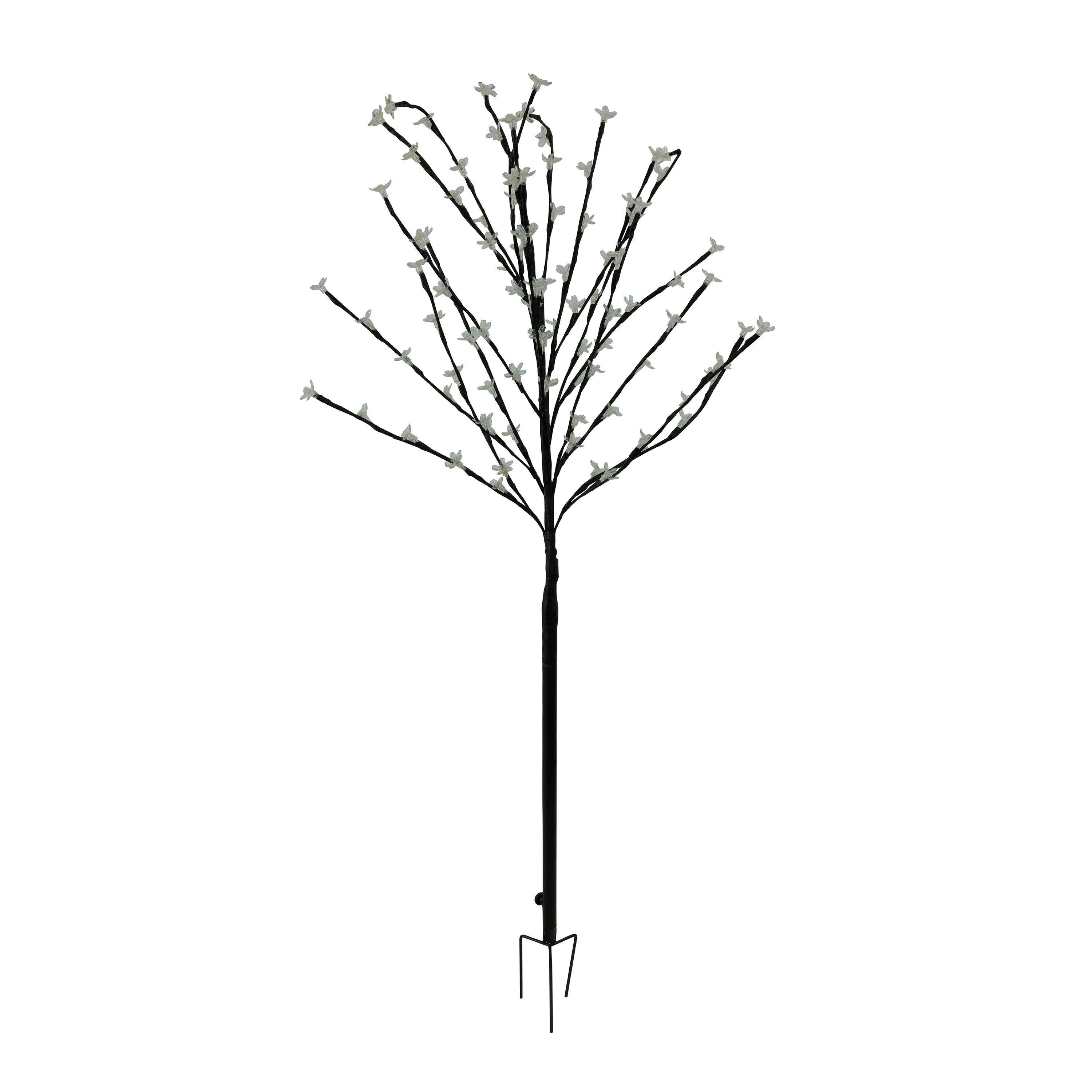 Multi - Streetwize - 120cm Solar-powered Cherry Flower Stake Tree Light - 1