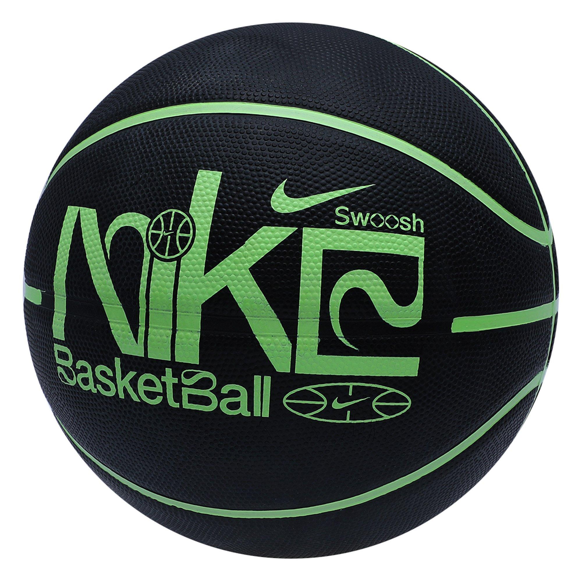 Blk/Lime Blast - Nike - Eveyday Playground Basketball Adults - 3