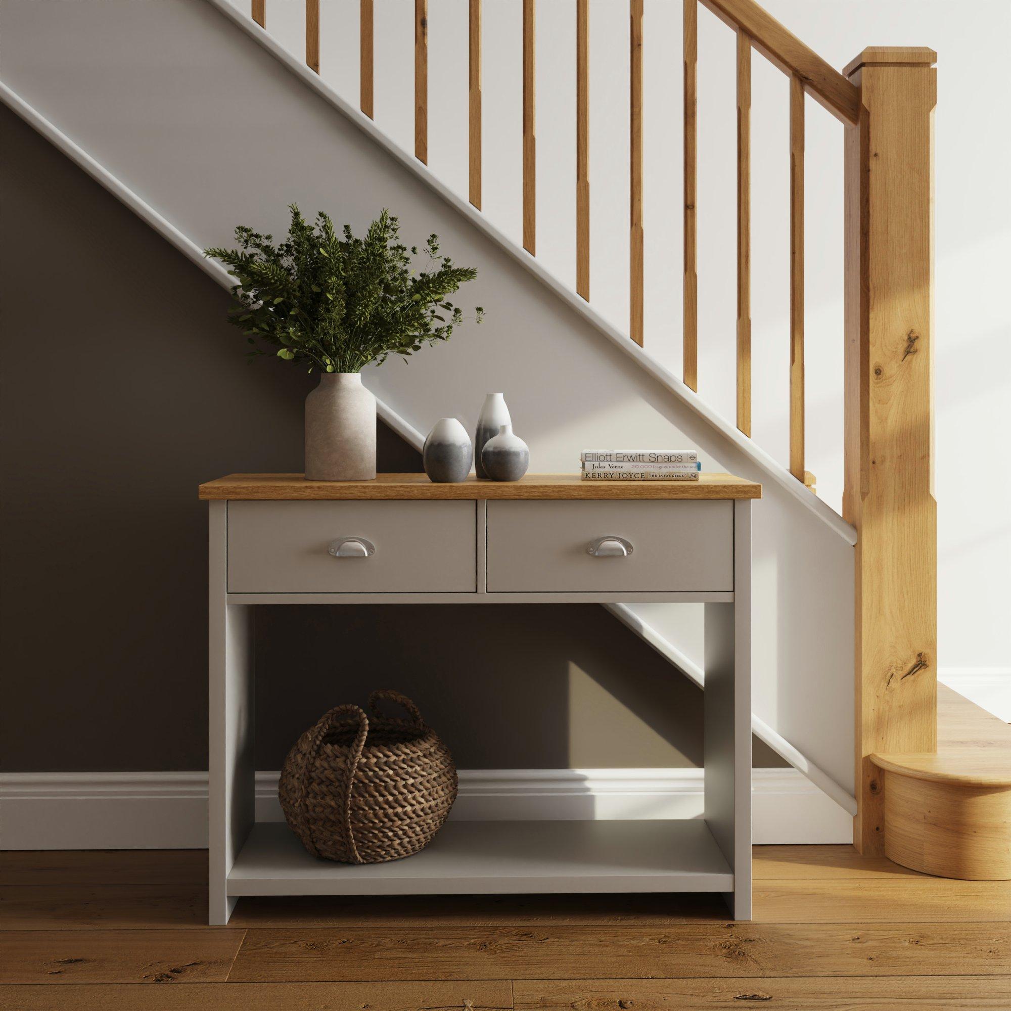 Grey - GFW - GFW Lancaster Console Hall Table - 1