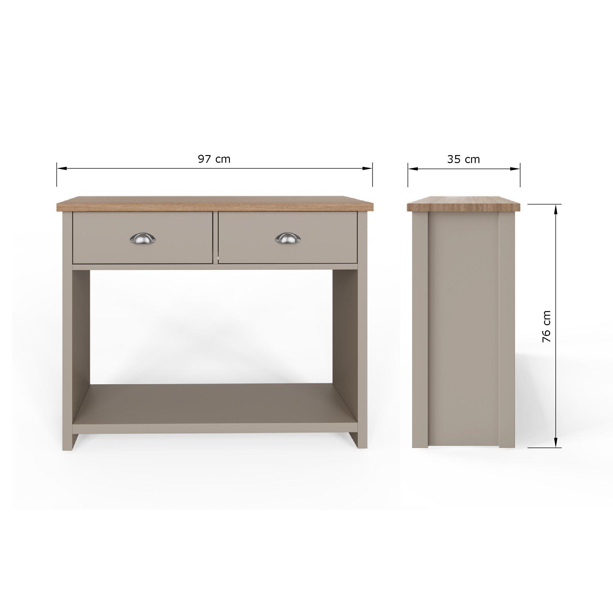 Grey - GFW - GFW Lancaster Console Hall Table - 8