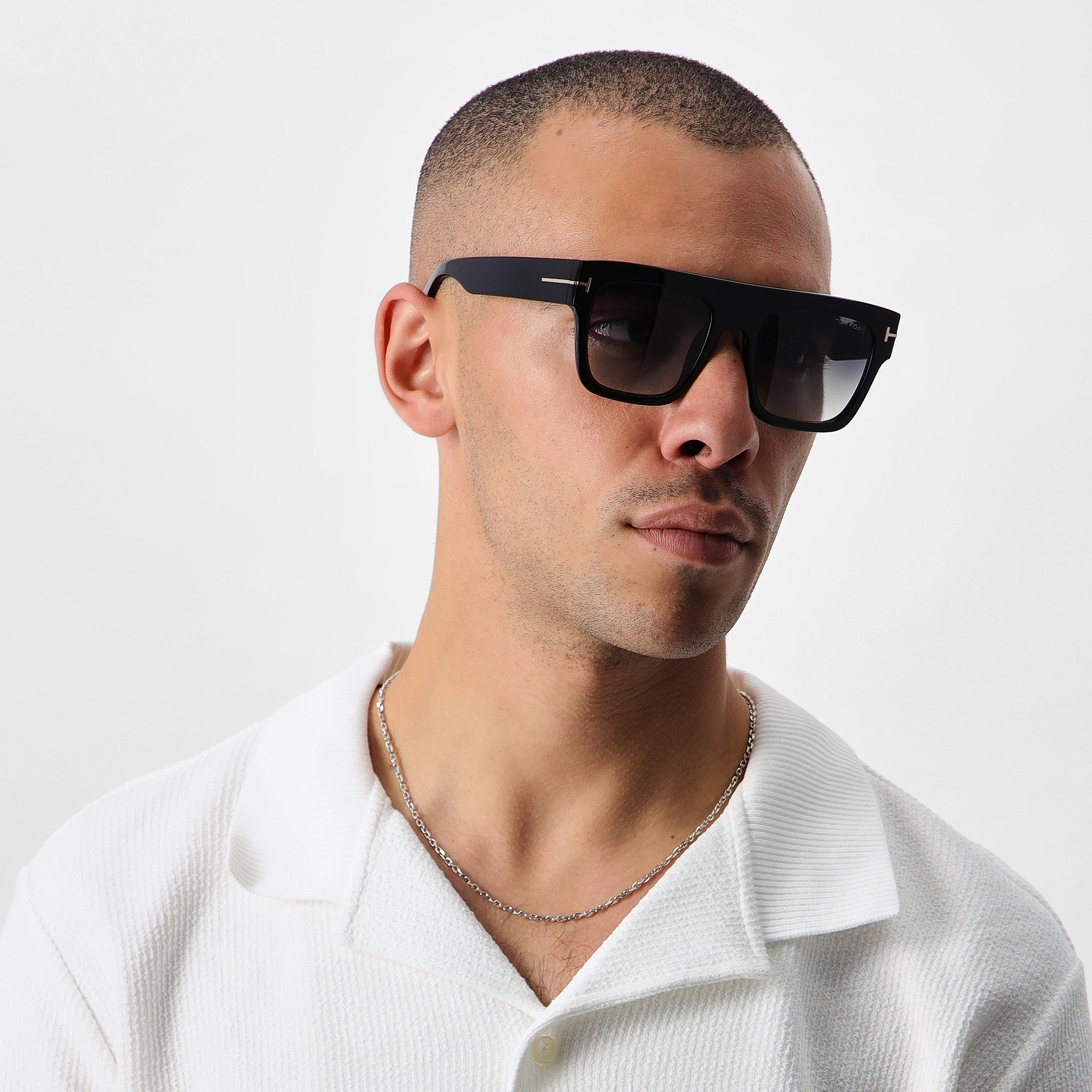 Black Smoke 01B - Tom Ford - Renee Sunglasses - 2