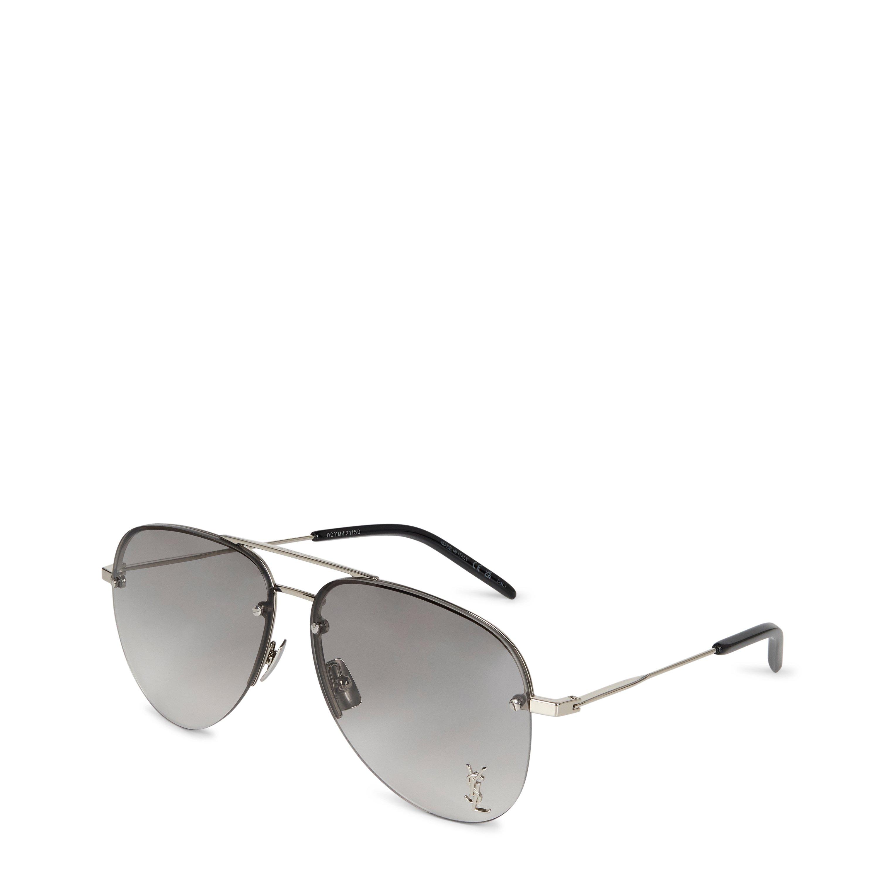 Black/Silver - Saint Laurent - Classic 11m Sunglasses - 1
