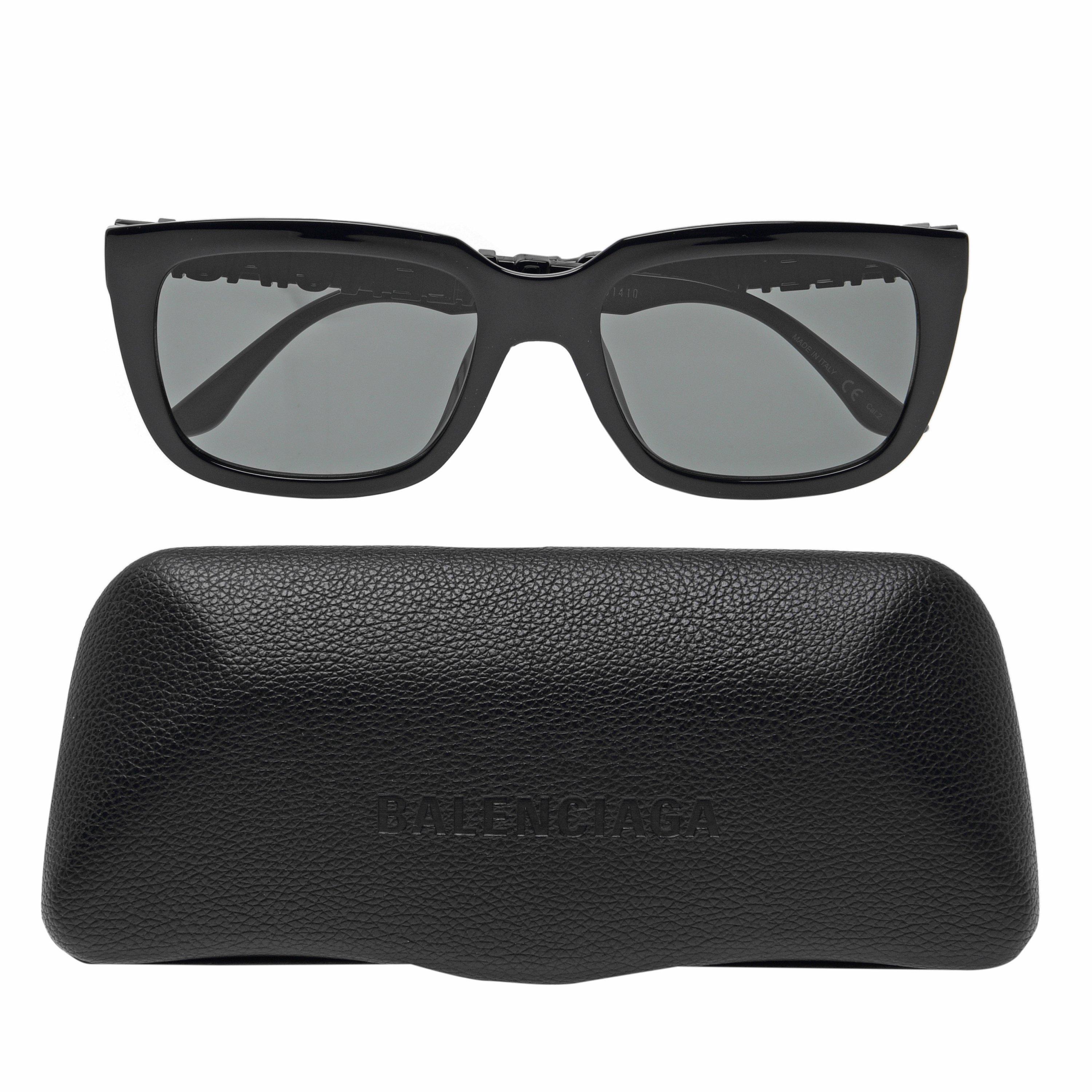 Black - Balenciaga - Balenciaga Sunglasses Bb0108s - 5