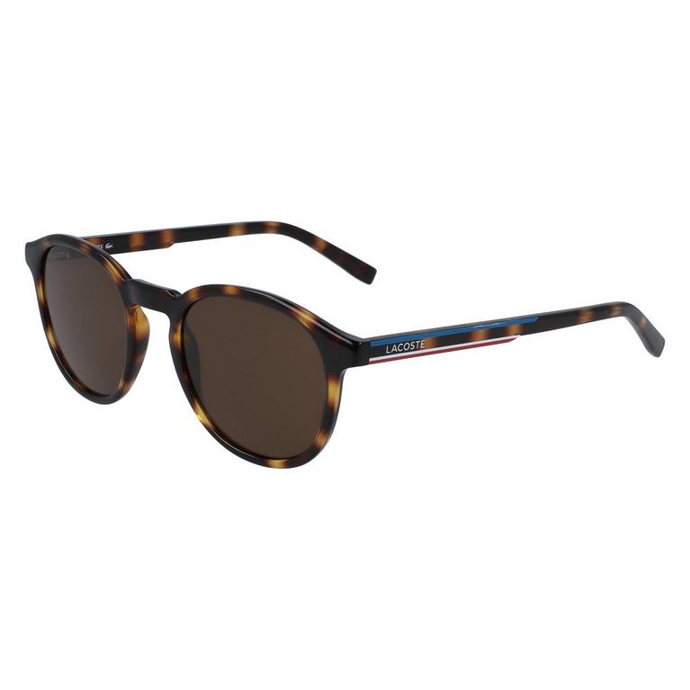 La Havane 214 - Lacoste - Brown Retro Combination Sunglasses - 2