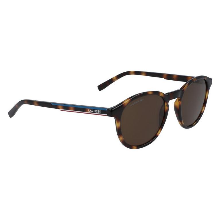 La Havane 214 - Lacoste - Brown Retro Combination Sunglasses - 3
