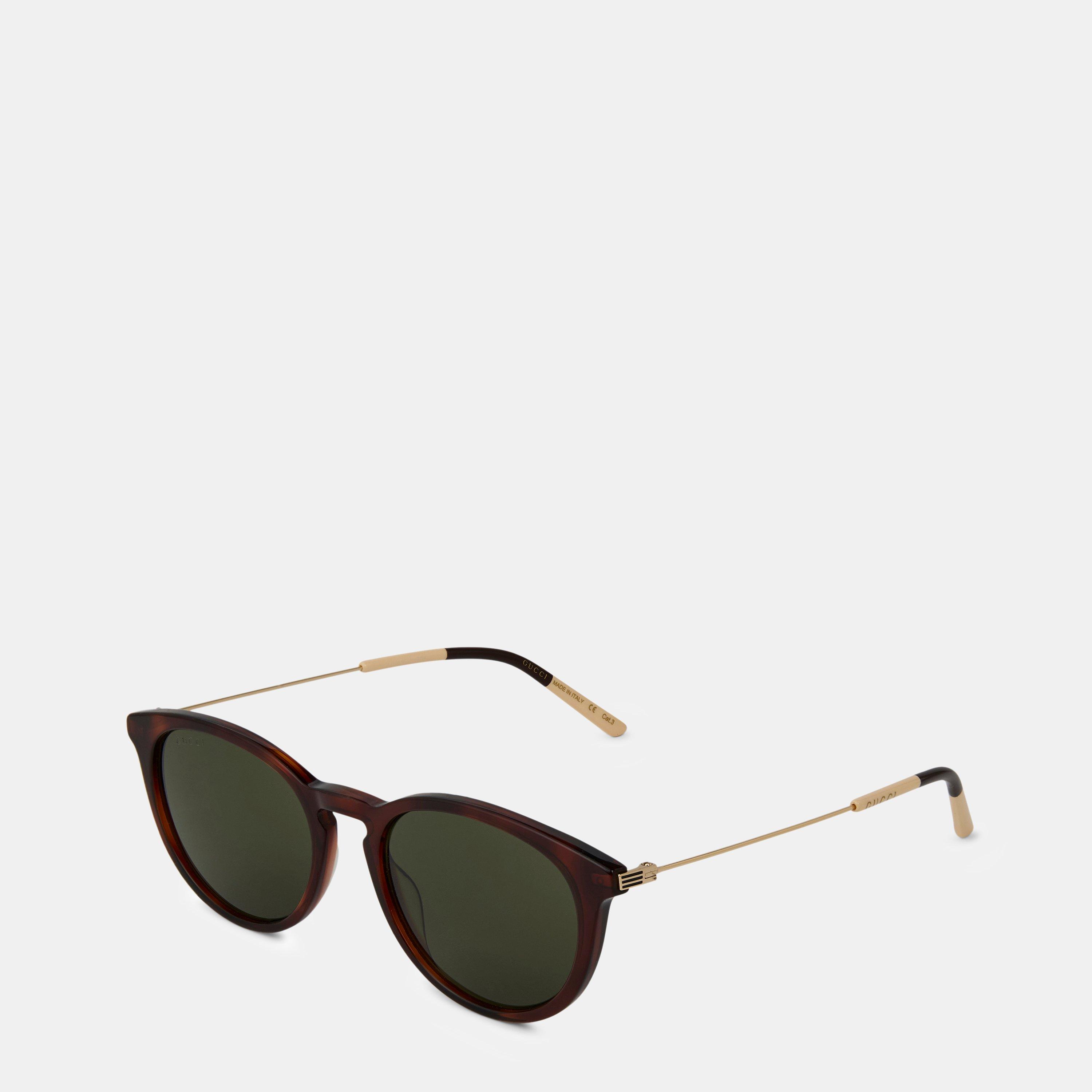 Gold Green 002 - Gucci - Aviator Sunglasses - 1