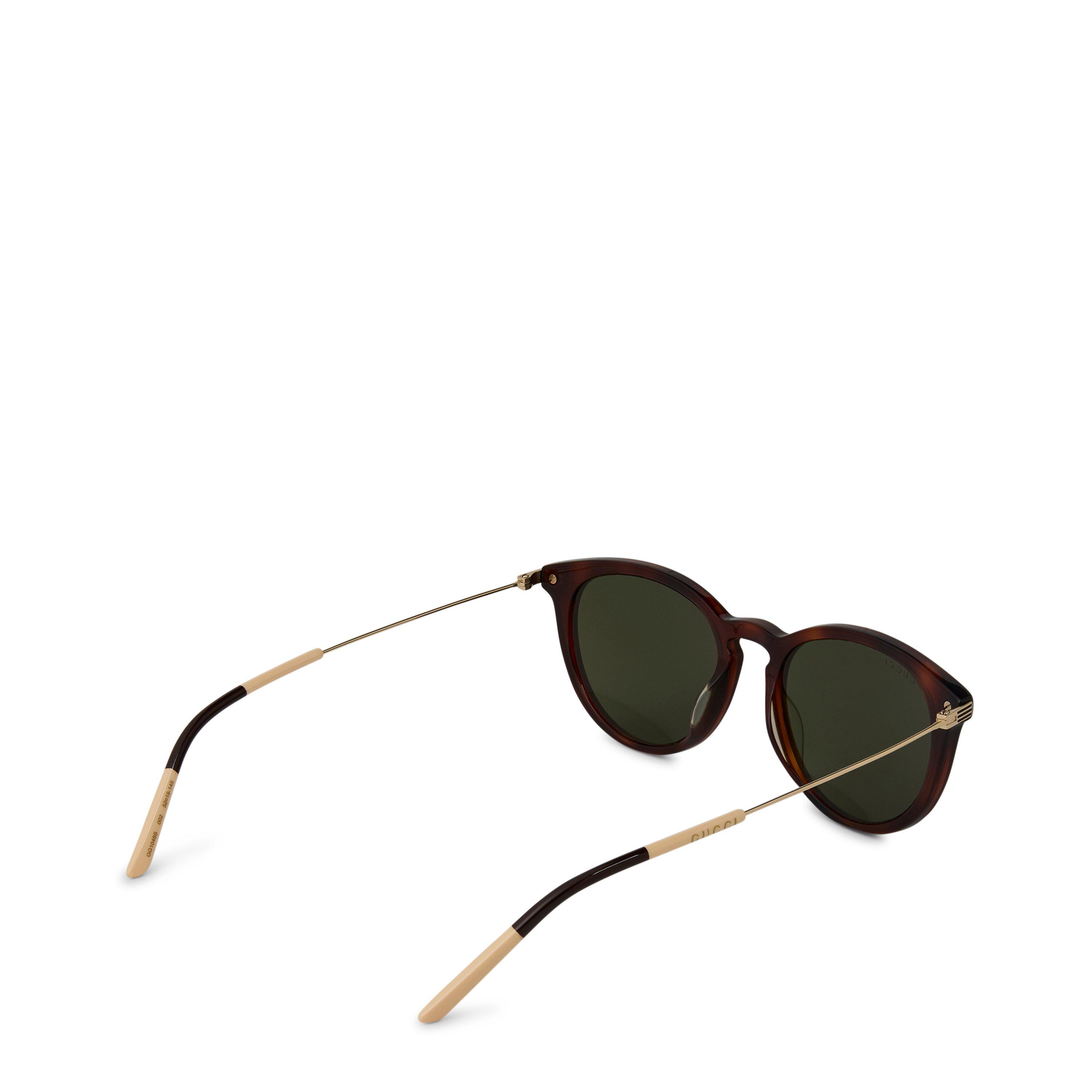 Gold Green 002 - Gucci - Aviator Sunglasses - 3