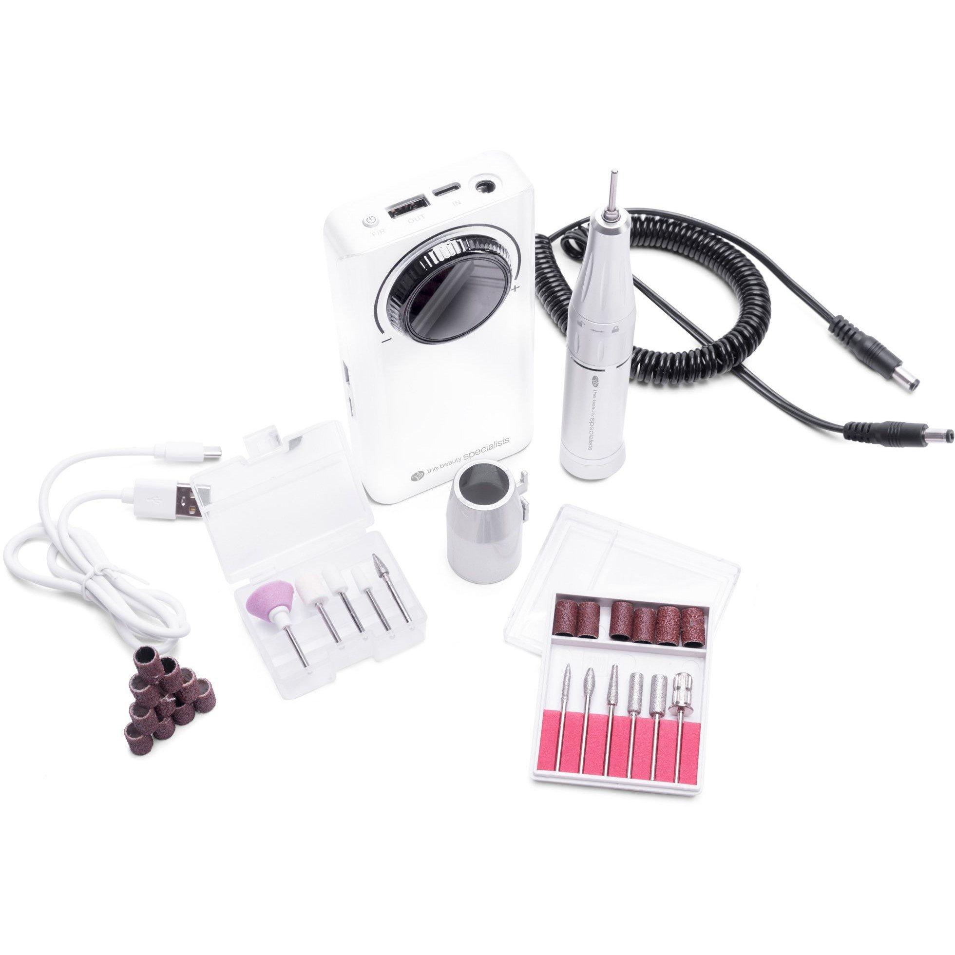 White - Rio - Rio Professional Electric Nail File with Portable - 2