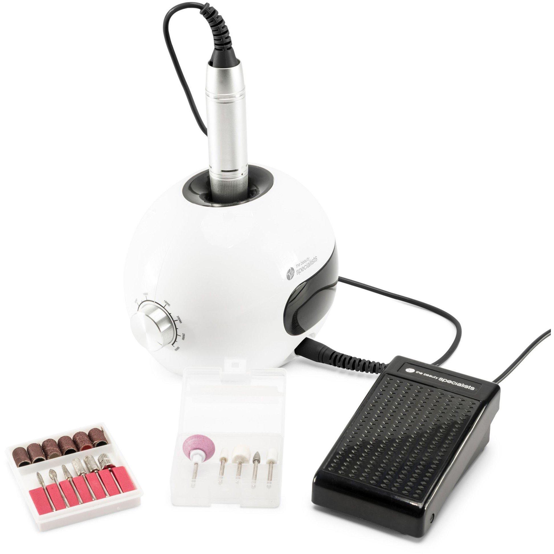 White - Rio - Rio Salon Pro Electric Nail File - 2