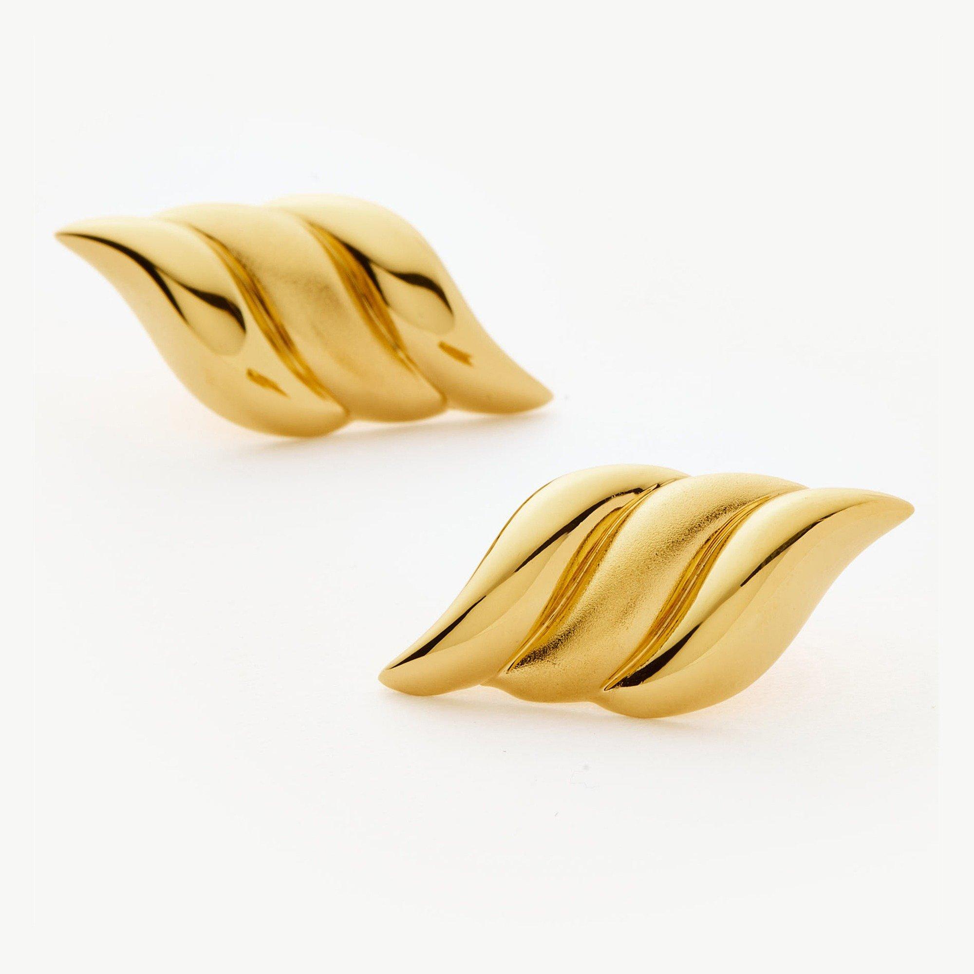 GOLD - Missoma - SAVI SIGNATURE OVERSIZED STUDS - 2