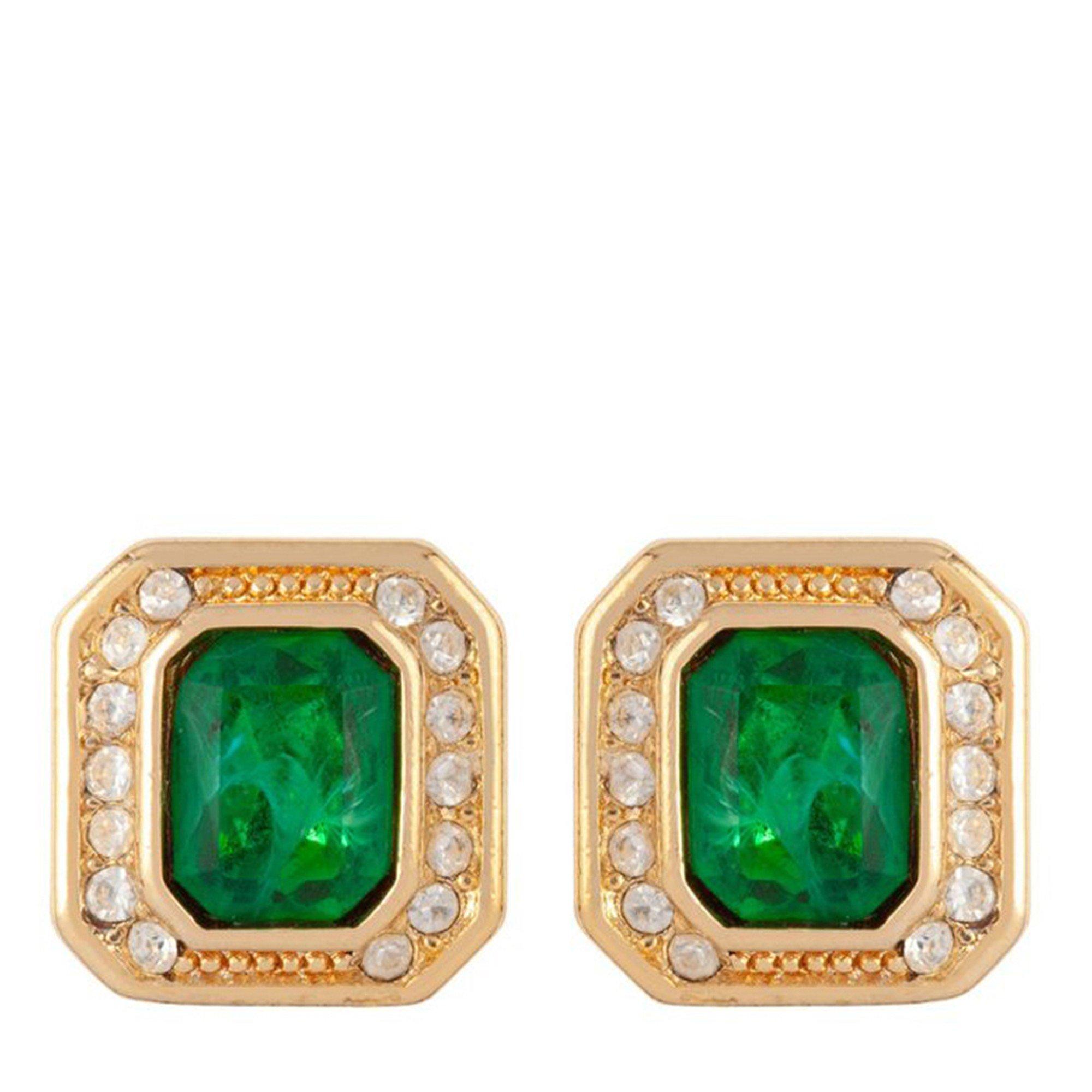 Susan Caplan VINTAGE CD GP RECTA EM EARING