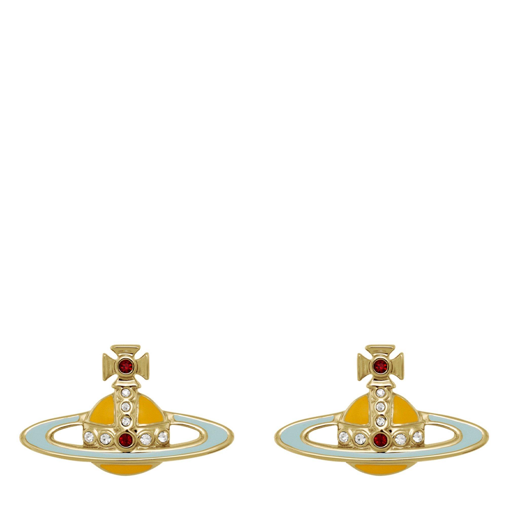 MULTICOLOURED - Vivienne Westwood - SMALL NEO BAS RELIEF EARRINGS