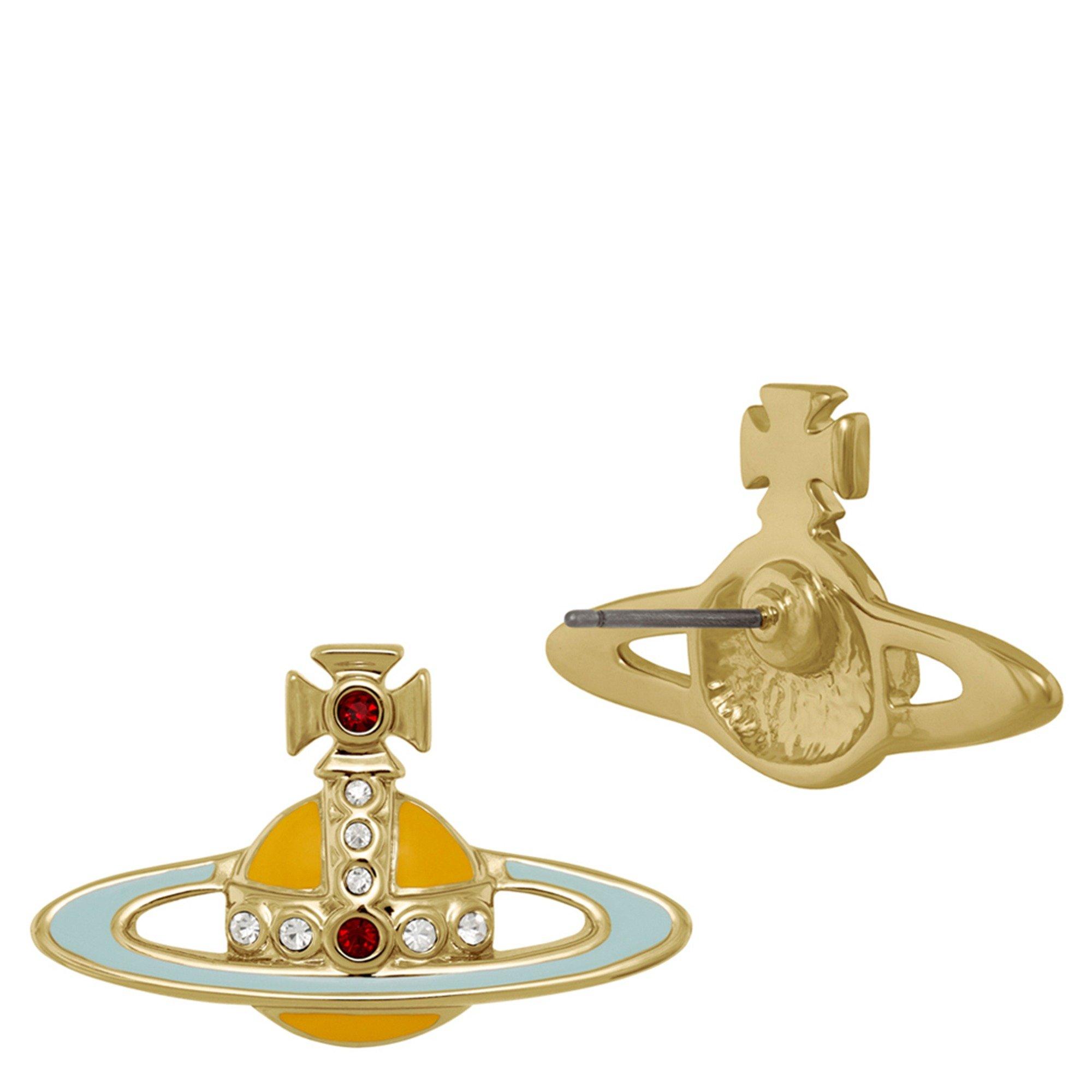MULTICOLOURED - Vivienne Westwood - SMALL NEO BAS RELIEF EARRINGS - 2