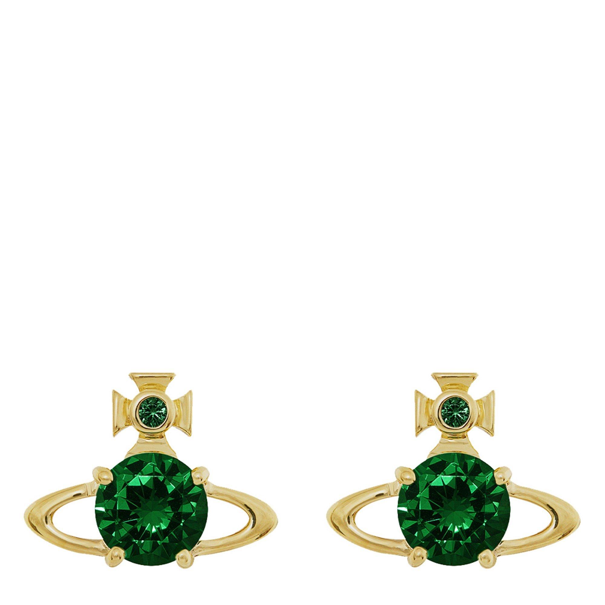GREEN AND OTHER - Vivienne Westwood - REINA EARRINGS