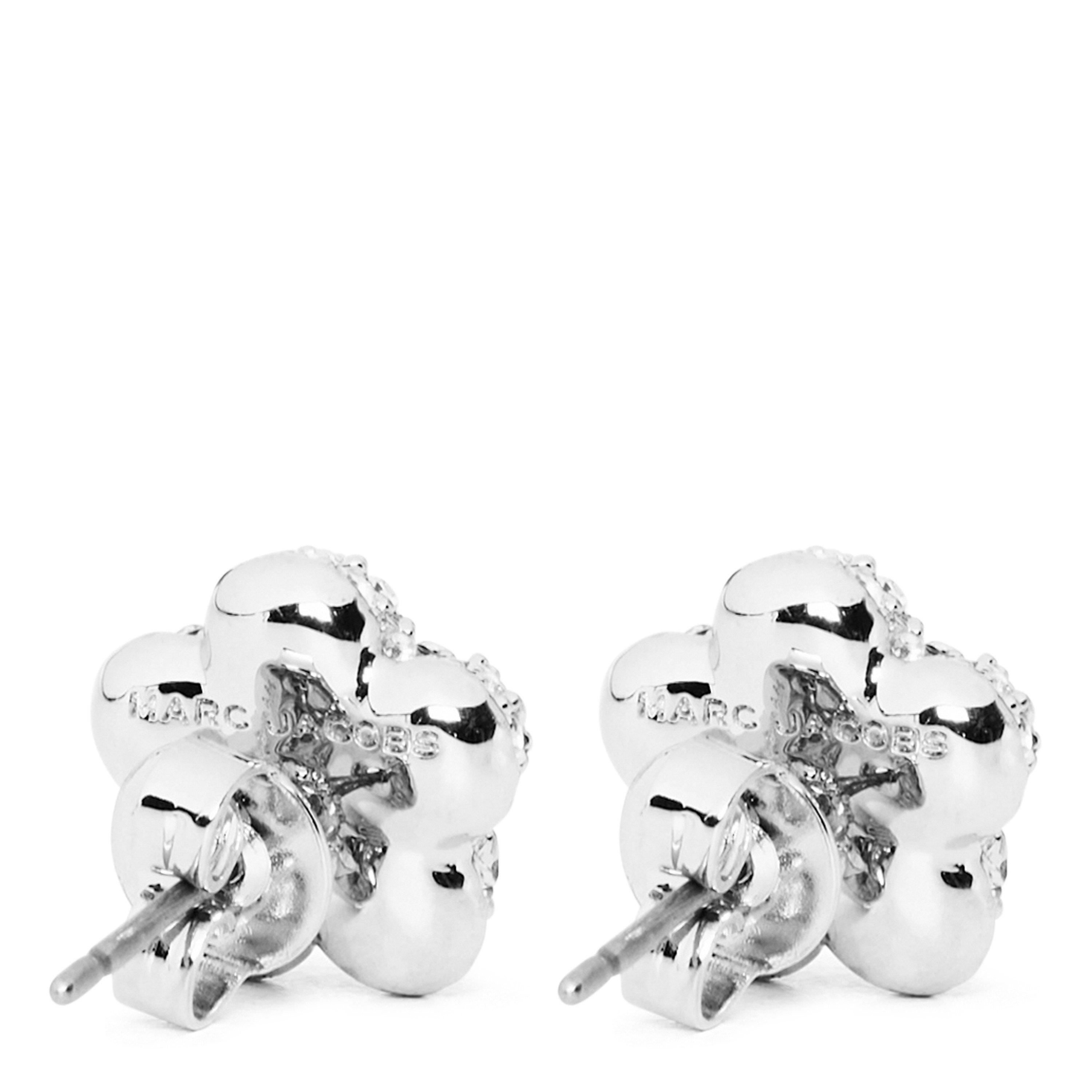 GOLD AND OTHER - Marc Jacobs - DAISY PAVE STUD EARRINGS - 2