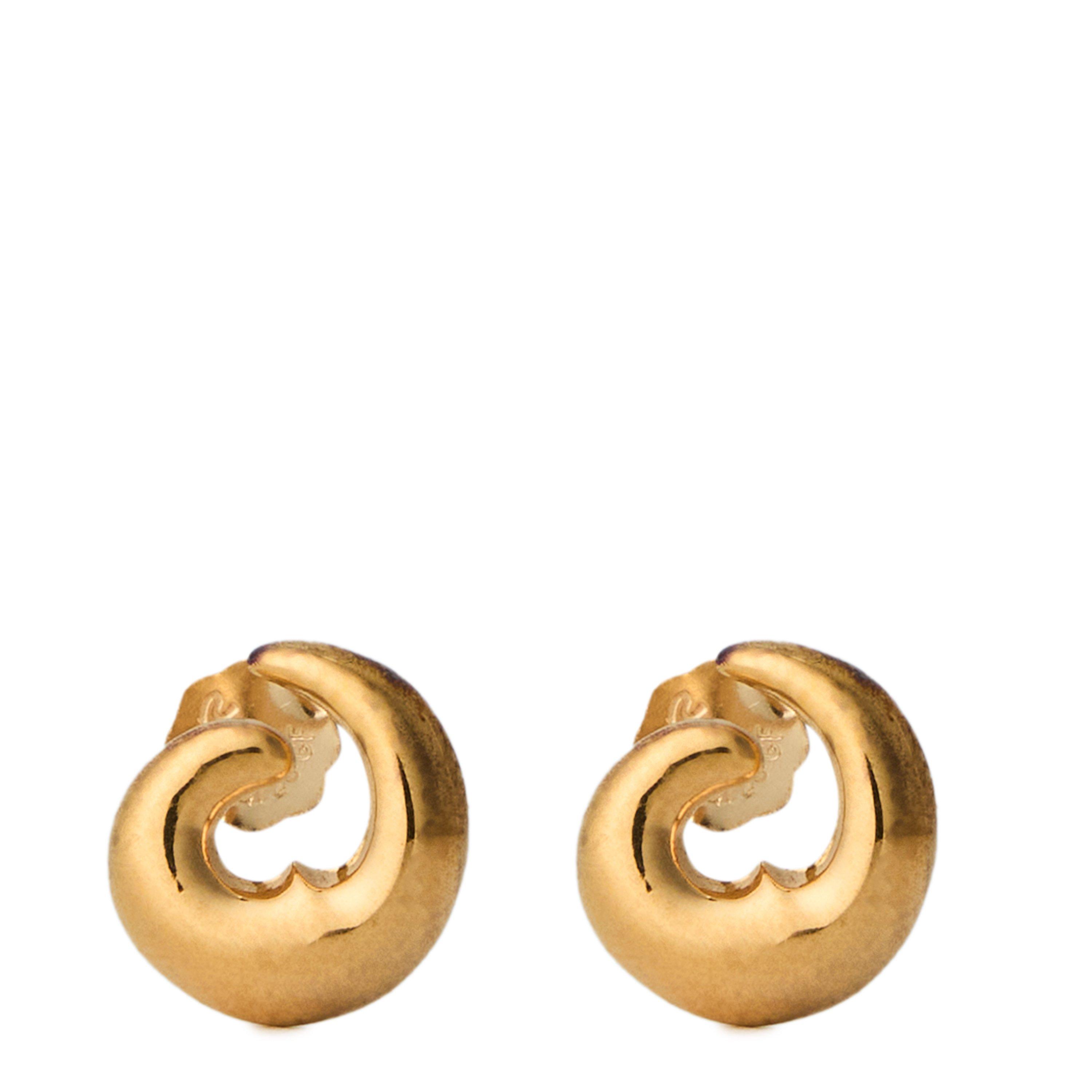 GOLD - AGMES - MINI NADIA STUDS - 1