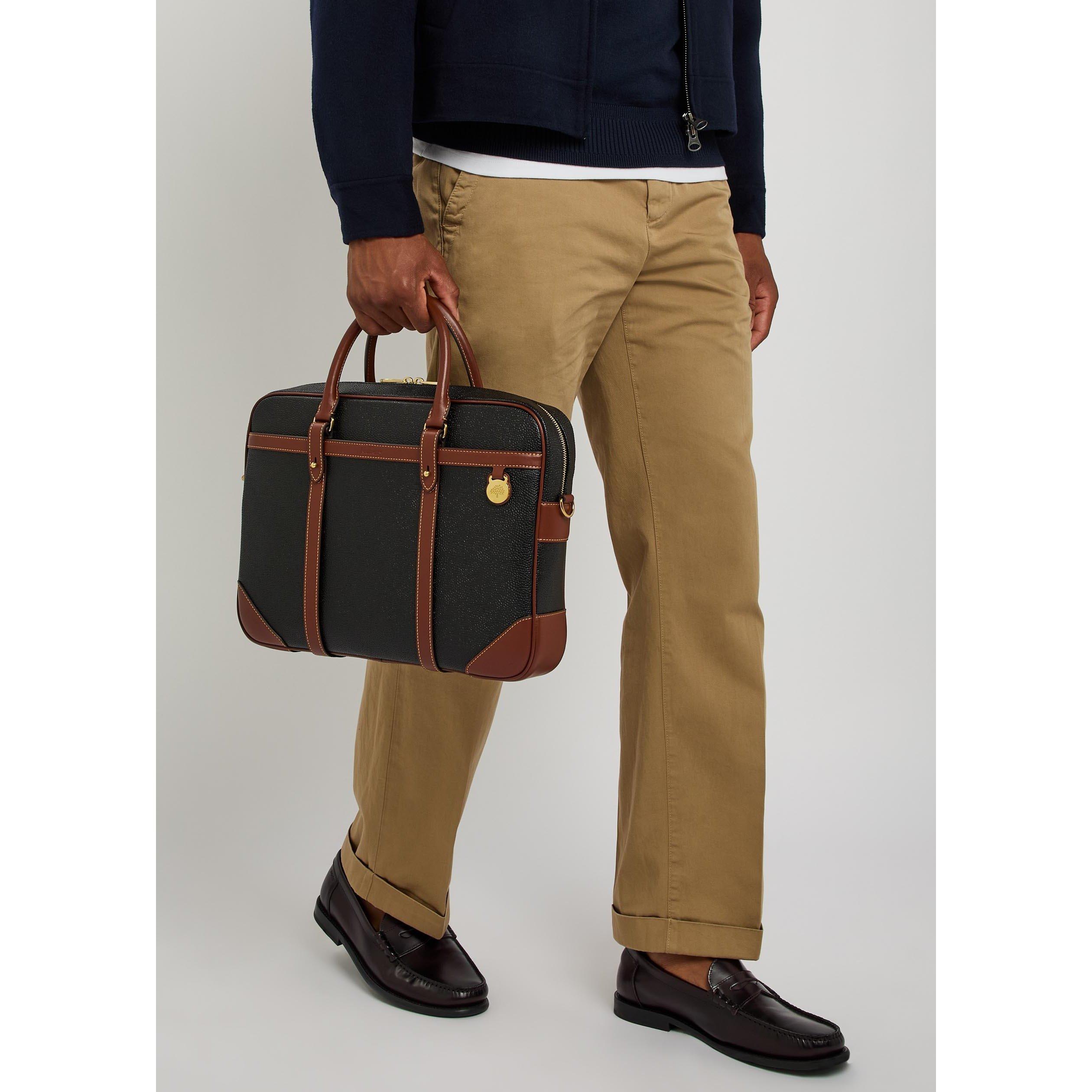 BLACK AND OTHER - Mulberry - MULBERRY HERITAGE BRIEFCASE - 6
