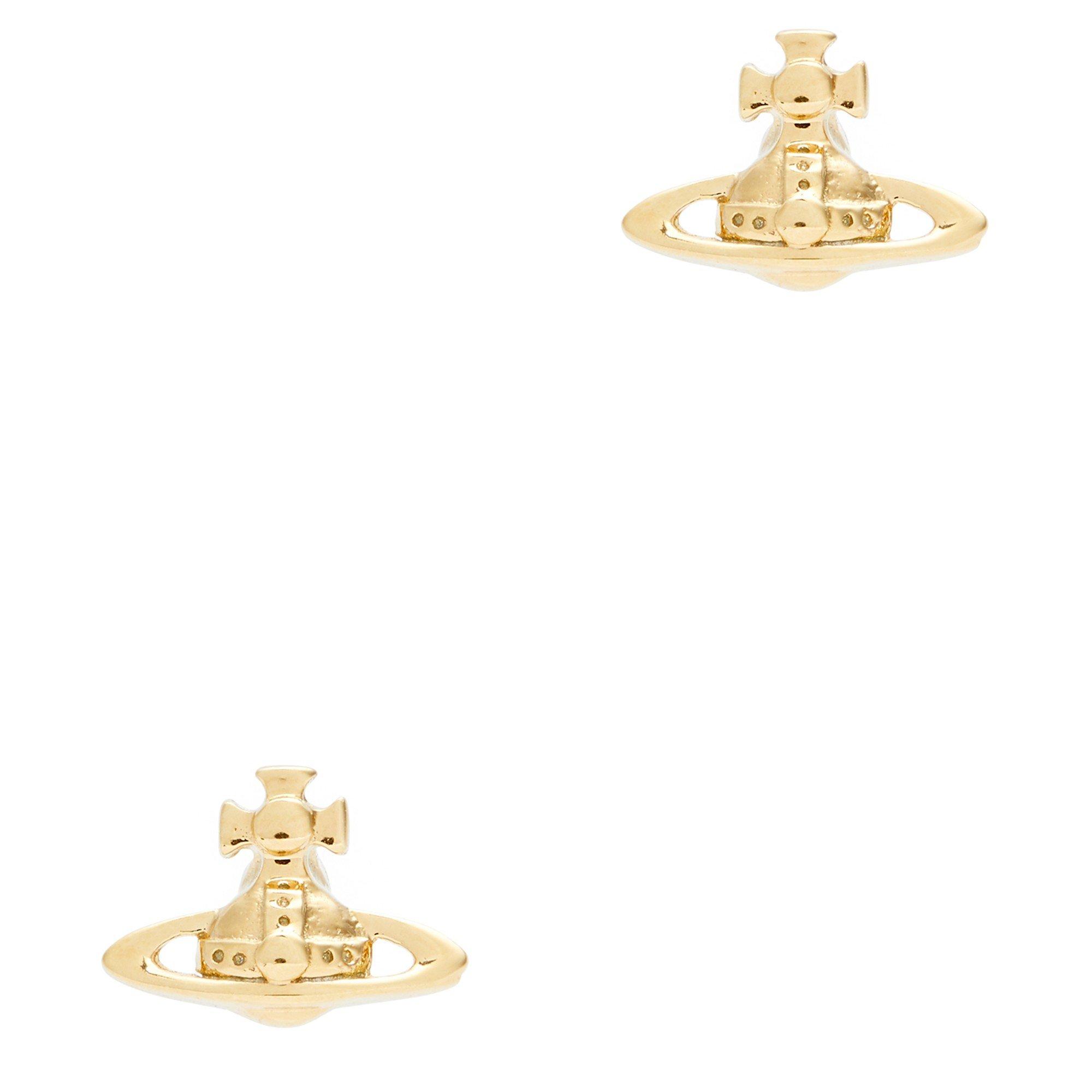 GOLD - Vivienne Westwood - LORELEI STUD EARRINGS